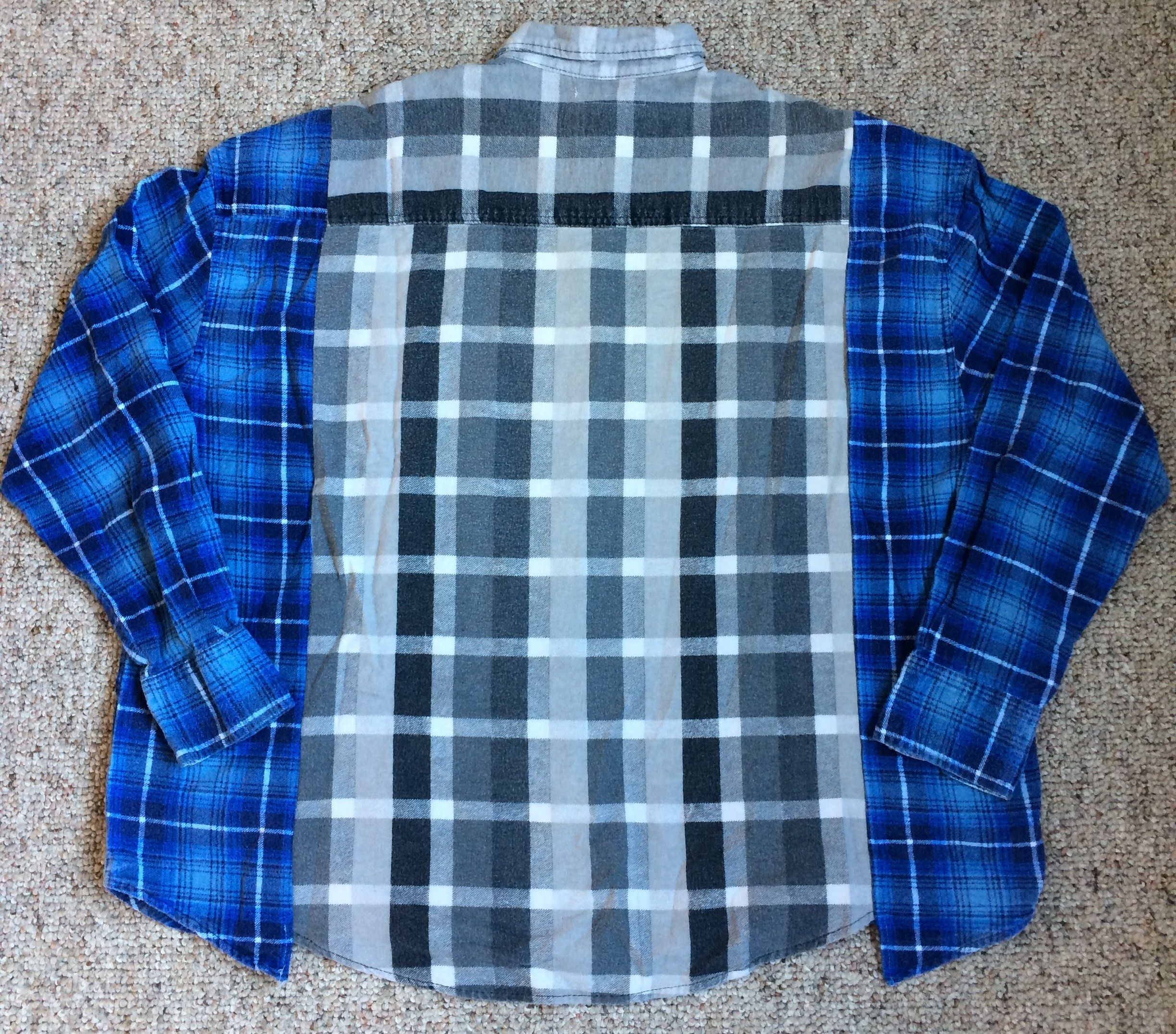 Needles Rebuild by Needles Wide Ribbon Cut Flannel Size US XL / EU 56 / 4 - 5 Thumbnail