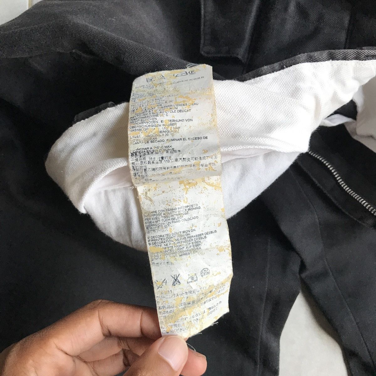 Maison Margiela Maison Margiela zip back pocket pant Size US 33 - 9 Thumbnail