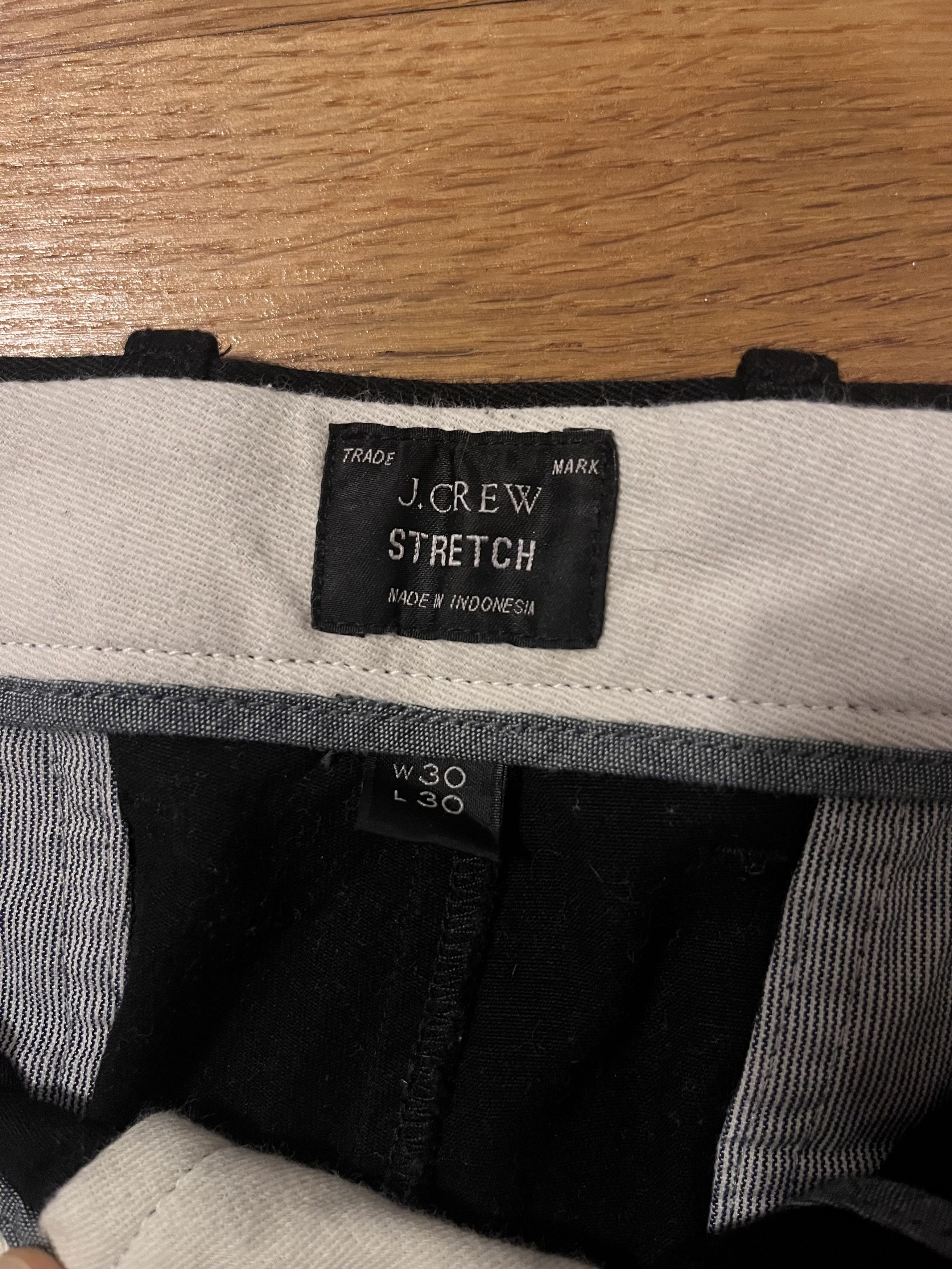 J.Crew J. Crew Stretch Black Pants Size US 30 / EU 46 - 2 Thumbnail