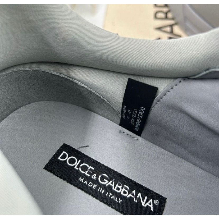Dolce & Gabbana Mens Dolce & Gabanna skate low top leather sneakers size 44 Size US 11 / EU 44 - 7 Thumbnail