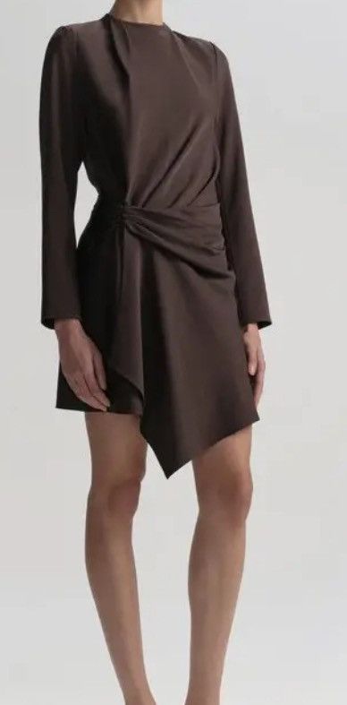 A.L.C. A.L.C. Kay Mini Dress - Satin/ Ganache Orig: $450 Size S / US 4 / IT 40 - 4 Thumbnail