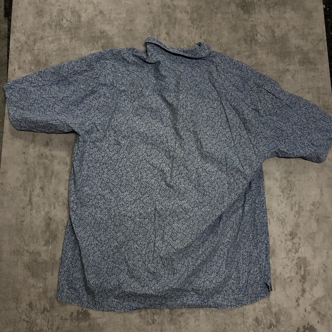 Other Blue floral button down shirt #floralshirt Size US XL / EU 56 / 4 - 4 Thumbnail