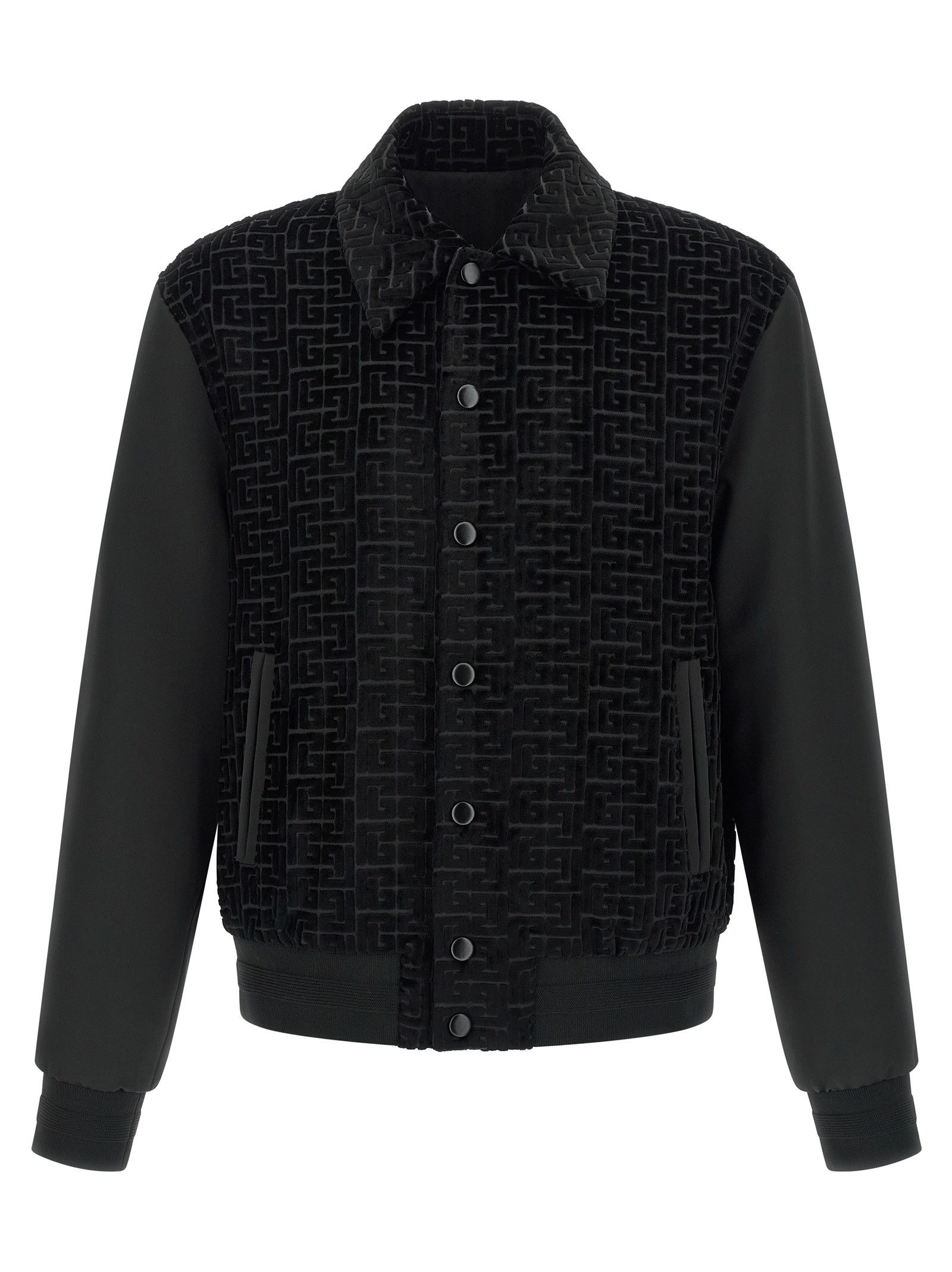 Balmain Velvet bomber jacket Size US M / EU 48-50 / 2 - 1 Thumbnail