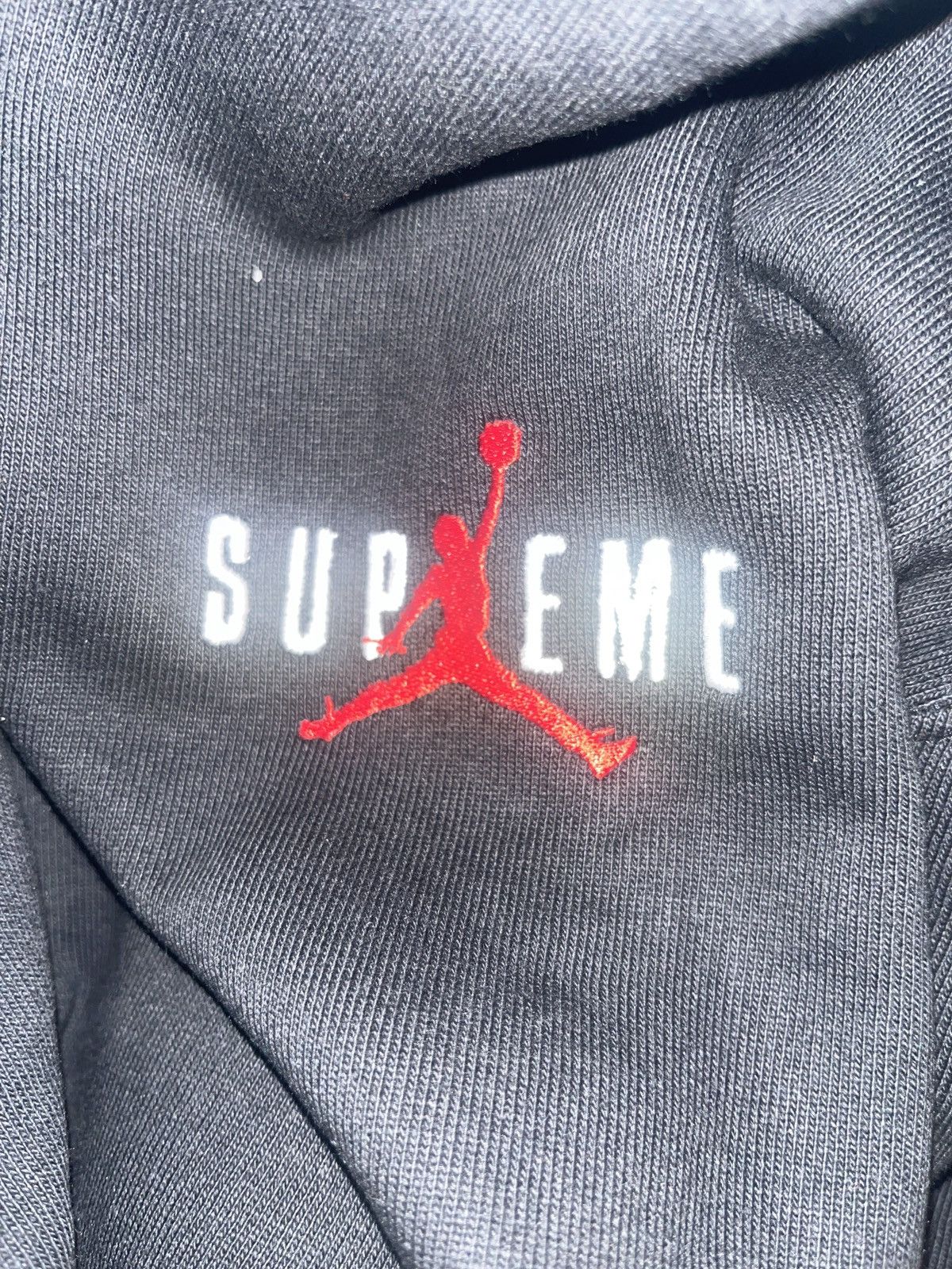 Jordan Brand × Supreme Supreme X Jordan Hoodie FW24 Size US S / EU 44-46 / 1 - 3 Thumbnail
