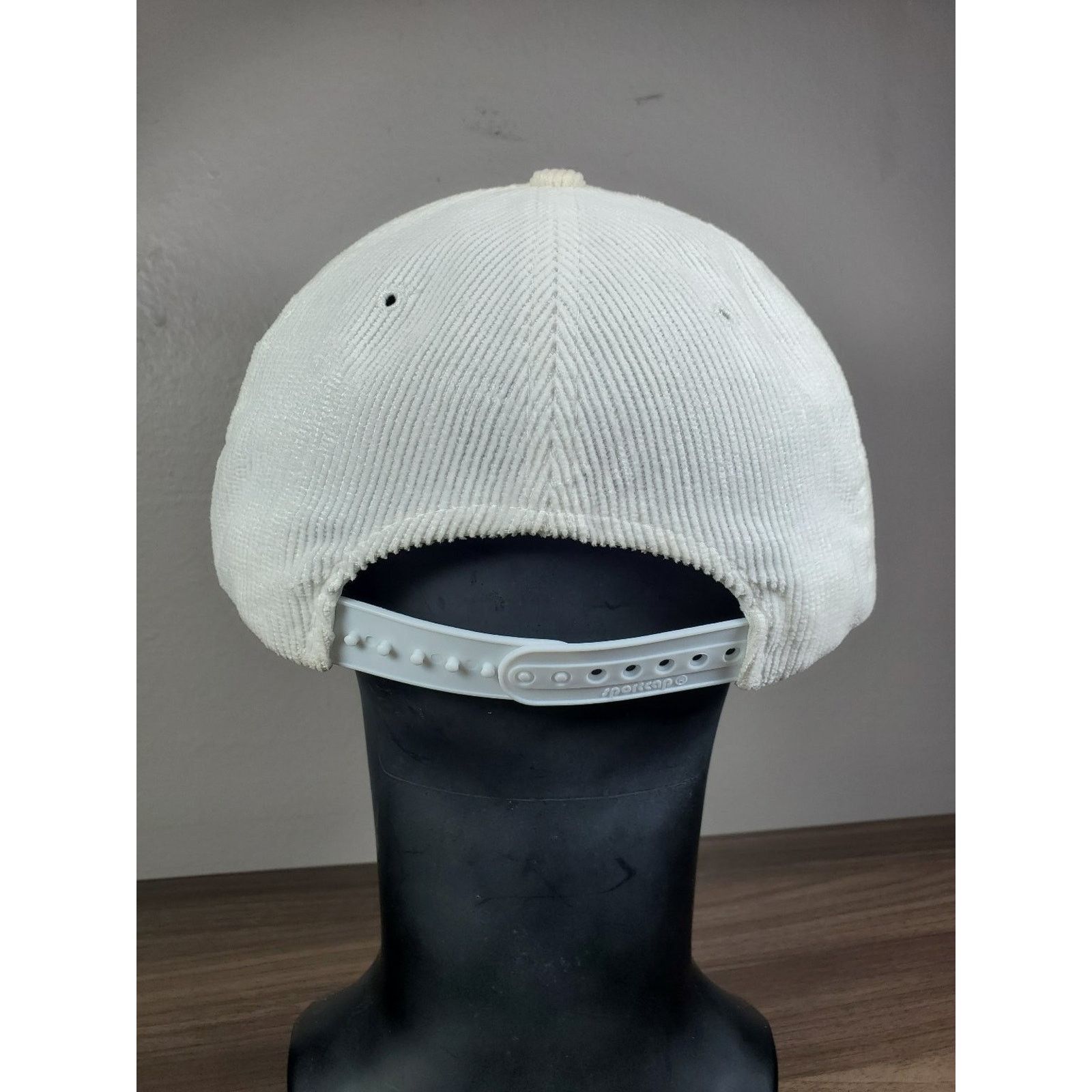 Vintage SE Johnson Companies White Corduroy Trucker Hat Snapback Cap Size ONE SIZE - 8 Thumbnail