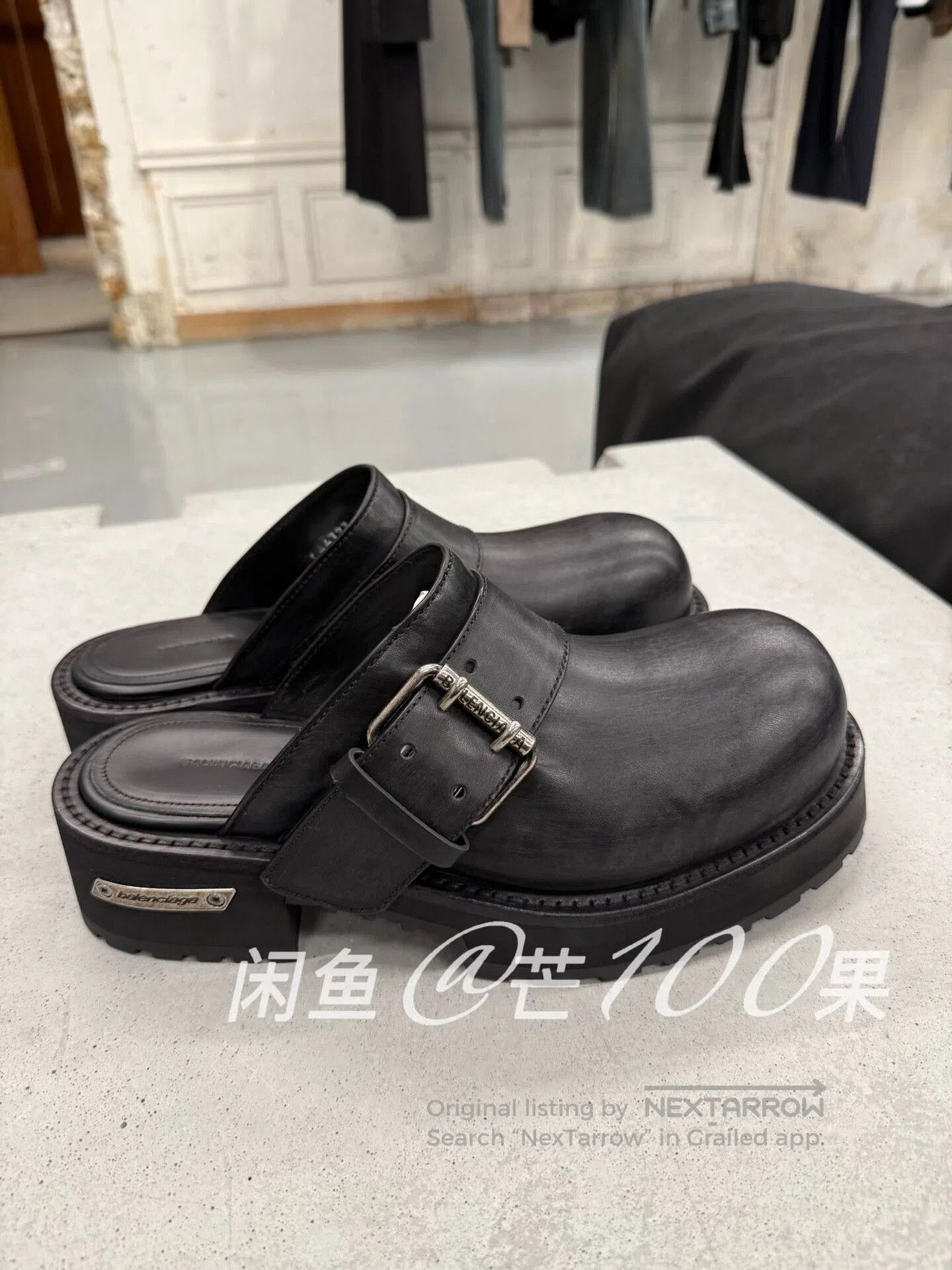Balenciaga Balenciaga 26 Venom Mule Sandals. Size US 9 / EU 42 - 1 Thumbnail