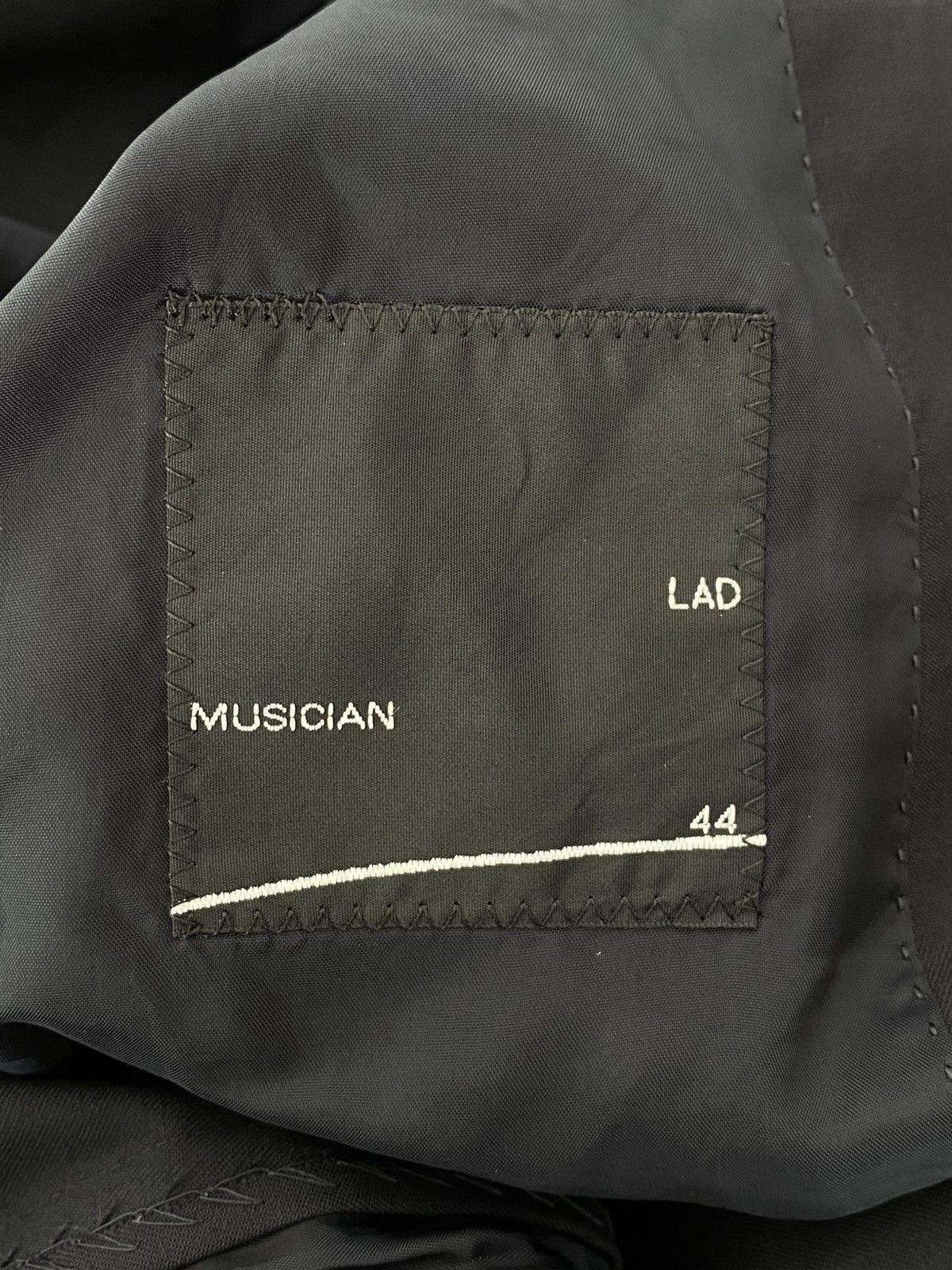 Lad Musician 2000’s Lad Musician Single Button Wool Blazer Jacket Size US M / EU 48-50 / 2 - 2 Thumbnail