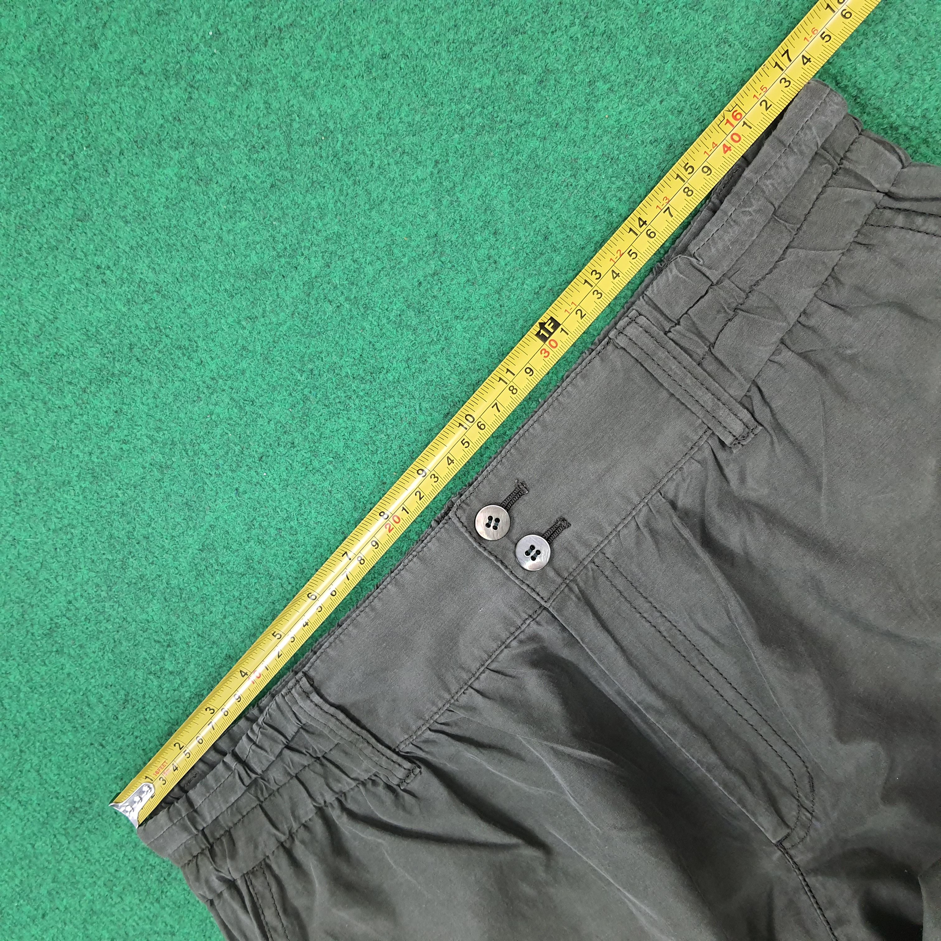 yoshie inaba Vintage Yoshie Inaba L'EQUIPE Silk Blend Cargo Pants C297N26 Size US 34 / EU 50 - 9 Thumbnail