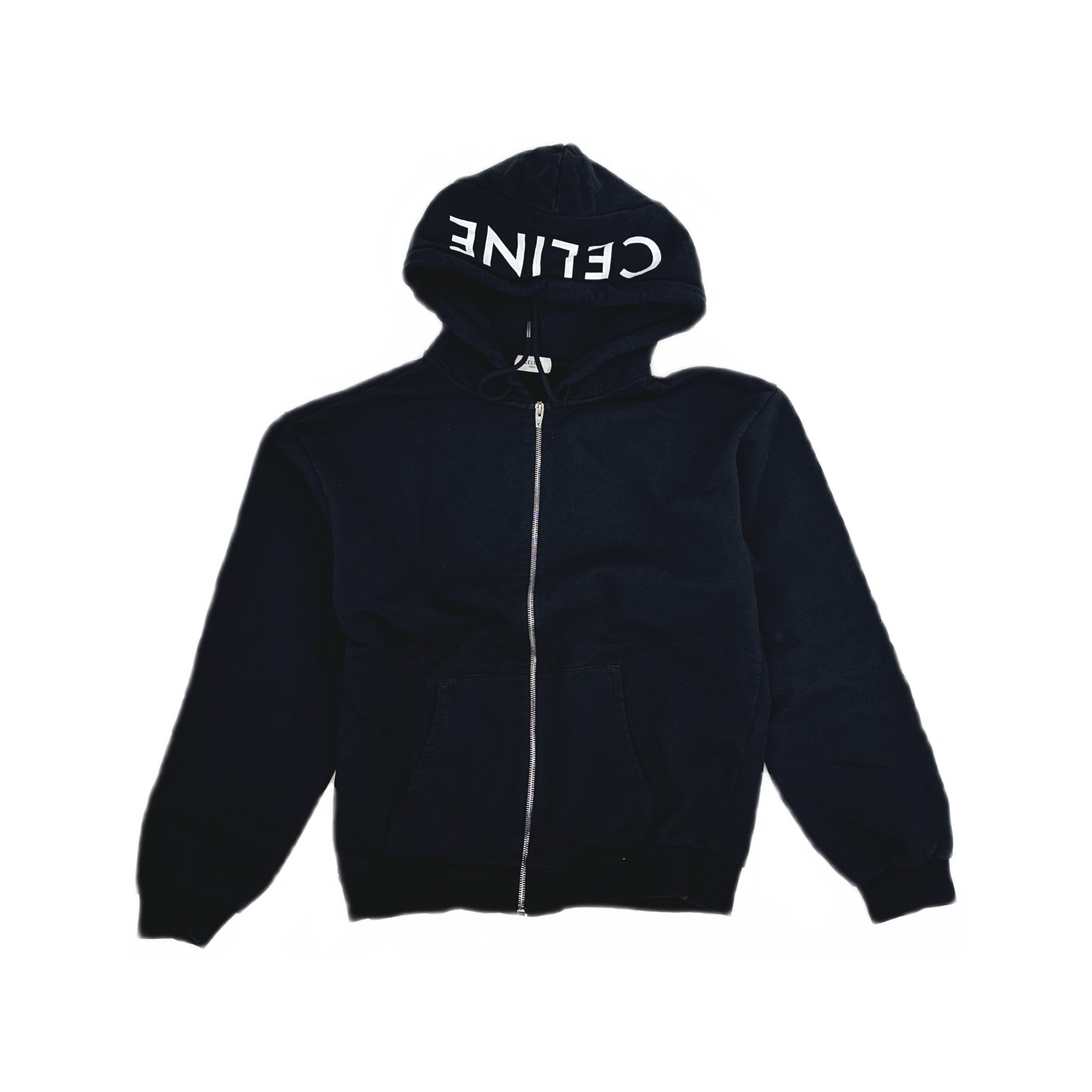 Celine CELINE TRACKSUIT JACKET IN DOUBLE FACE JERSEY IN BLACK