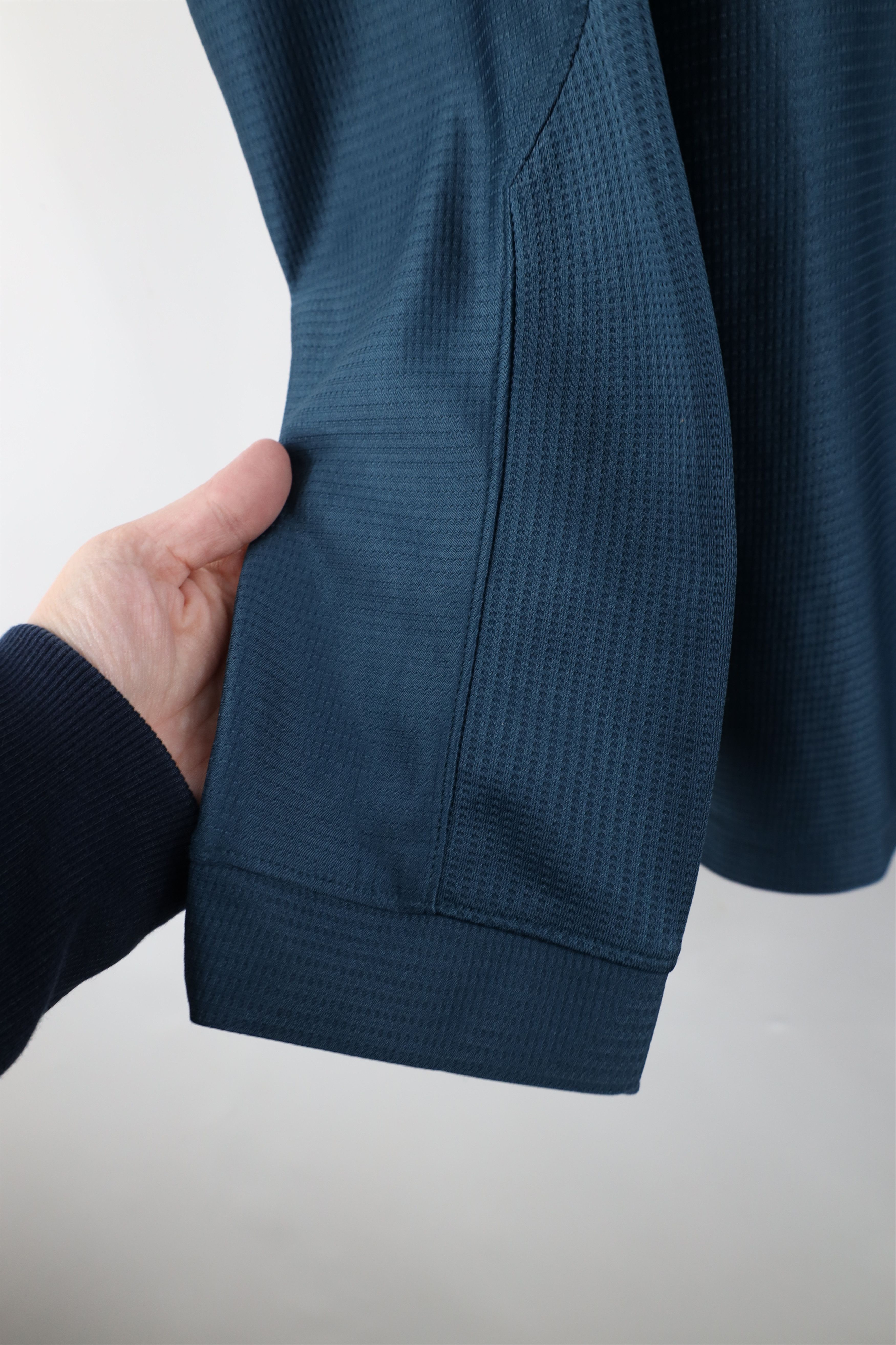 Under Armour × Vintage Under Armour AllSeasonGear Half Zip Golf Pullover Top Blue Size US M / EU 48-50 / 2 - 8 Thumbnail