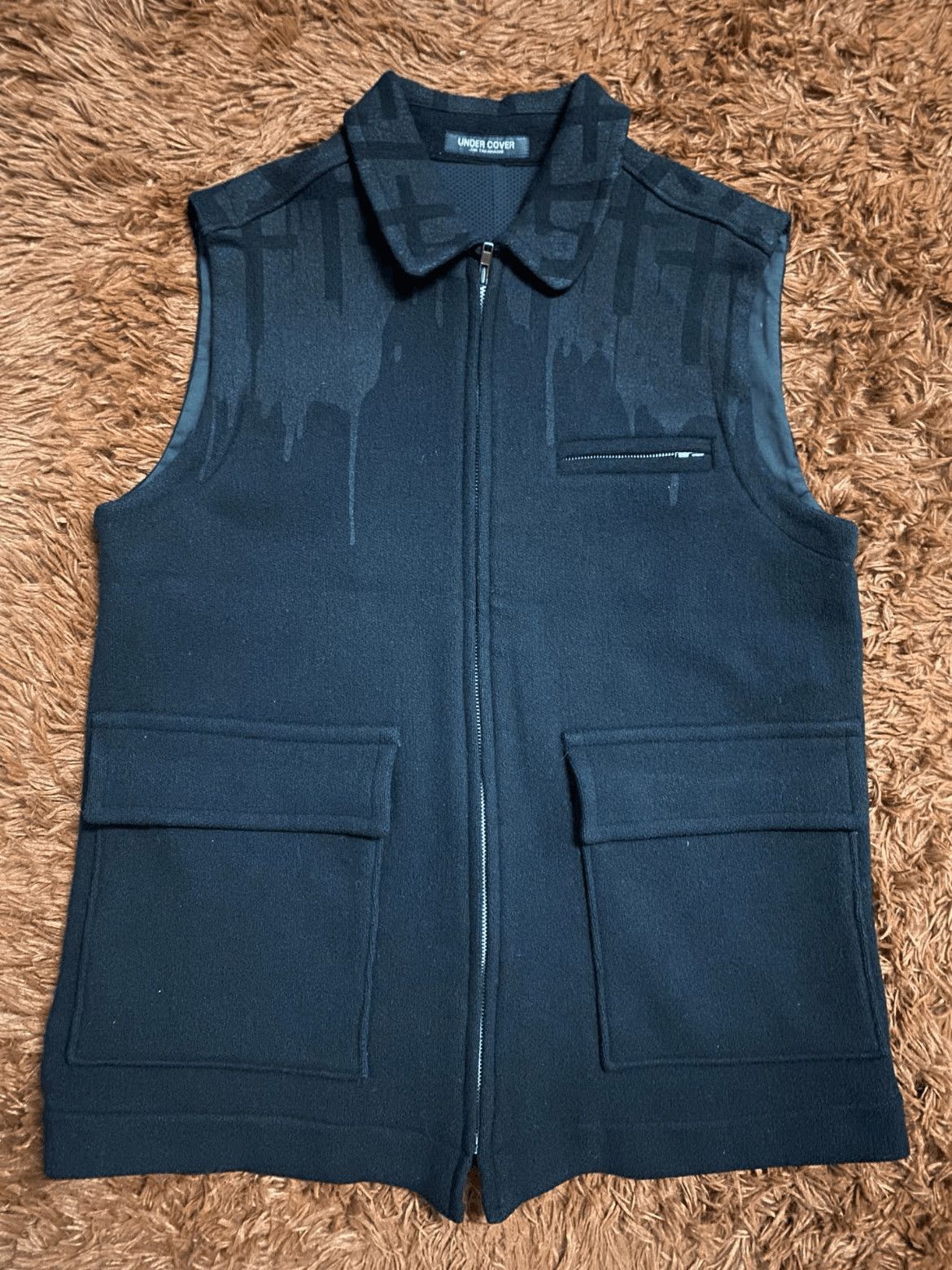 Undercover Sz F Undercover 96AW Cross Vest-2508 Size US M / EU 48-50 / 2 - 1 Thumbnail