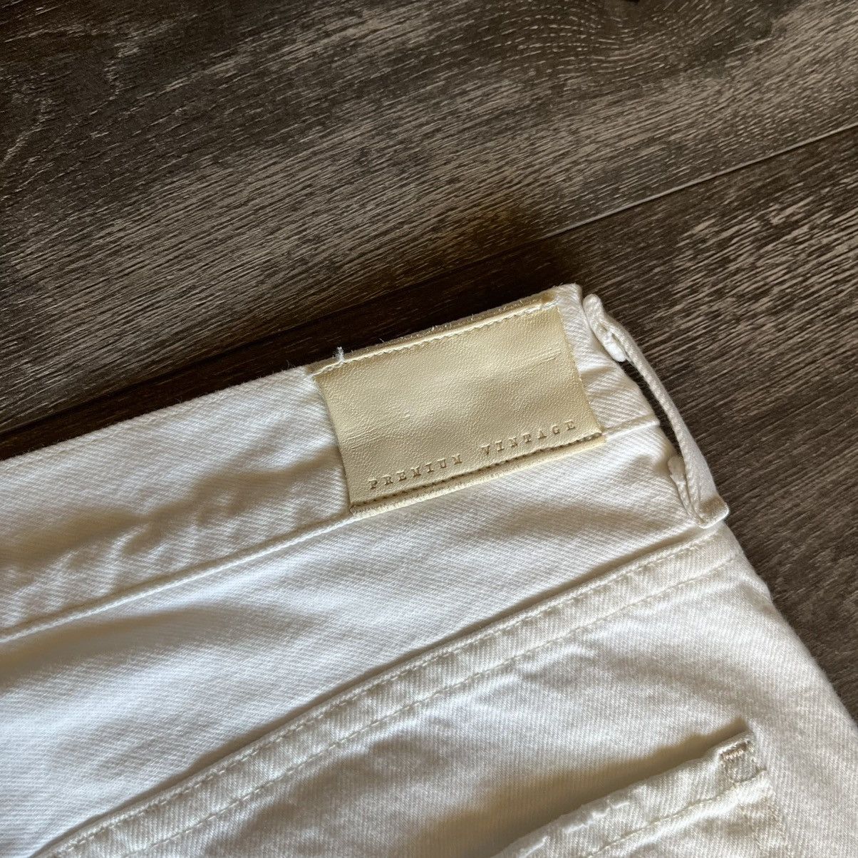 Citizens Of Humanity Citizens of Humanity Flavie Trouser Denim Jeans White Sz 27 Size 27" / US 4 / IT 40 - 5 Thumbnail