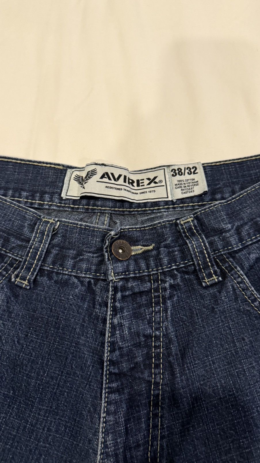 Avirex Baggy Denim Size US 38 / EU 54 - 3 Thumbnail