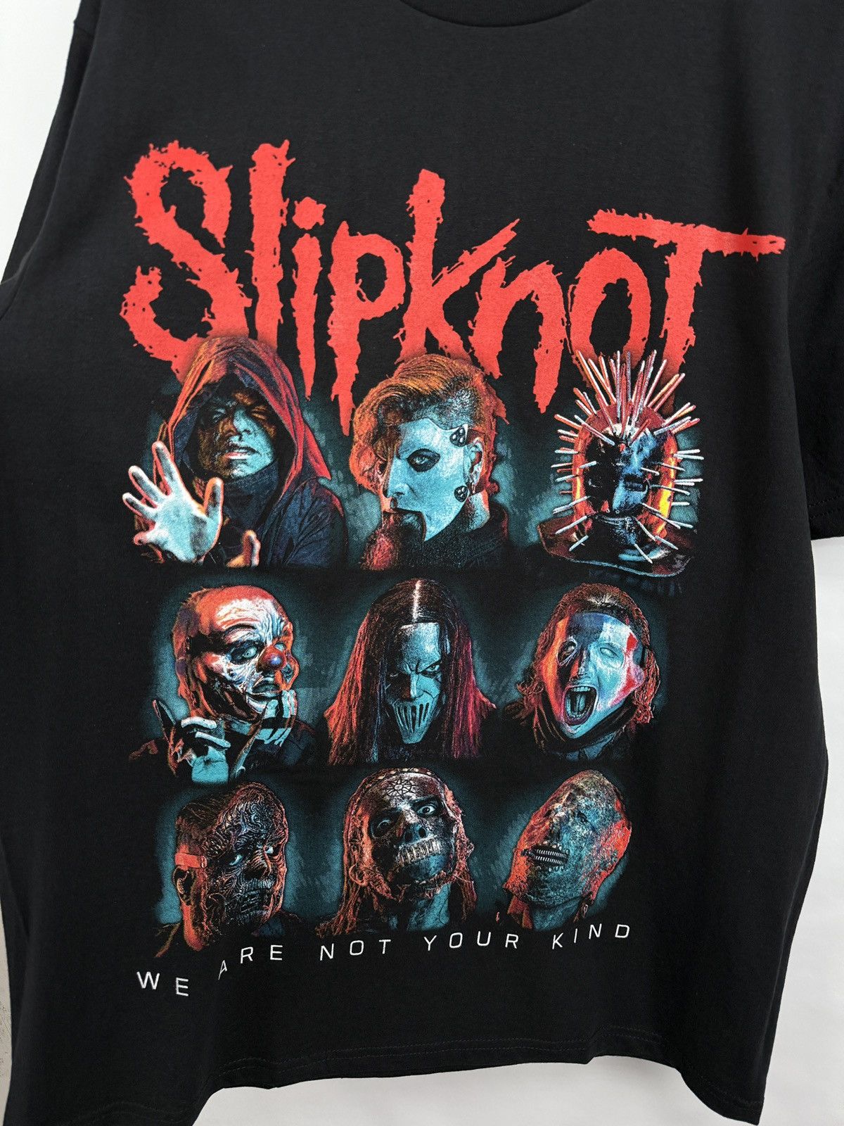 Slipknot 🇺🇸 Y2K Slipknot We Are Not Your Kind Nu Metal Band T-Shirt Size US L / EU 52-54 / 3 - 5 Thumbnail