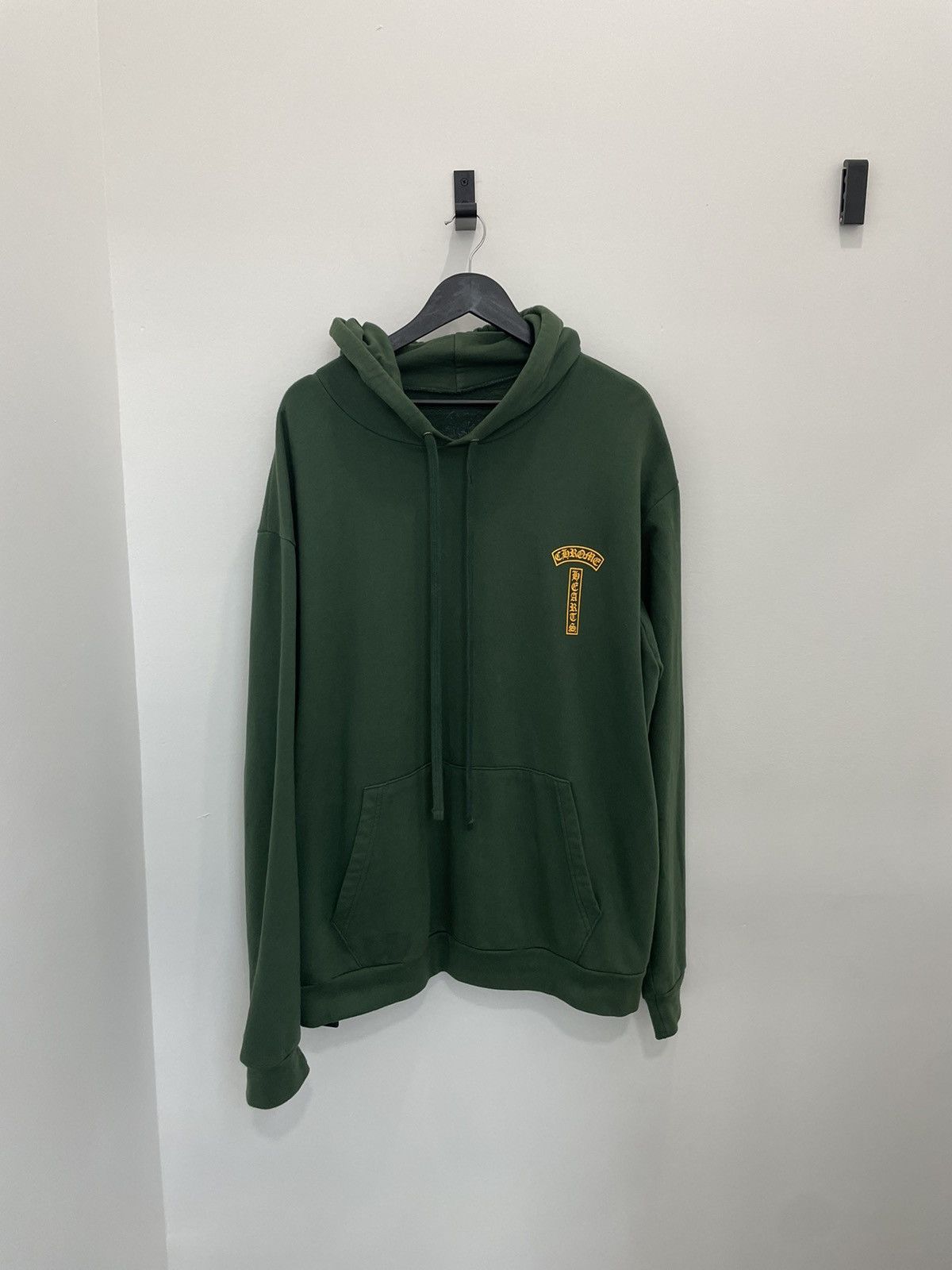 Chrome Hearts Chrome Hearts T-Bar logo Hoodie Dark Green Size US XL / EU 56 / 4 - 1 Thumbnail