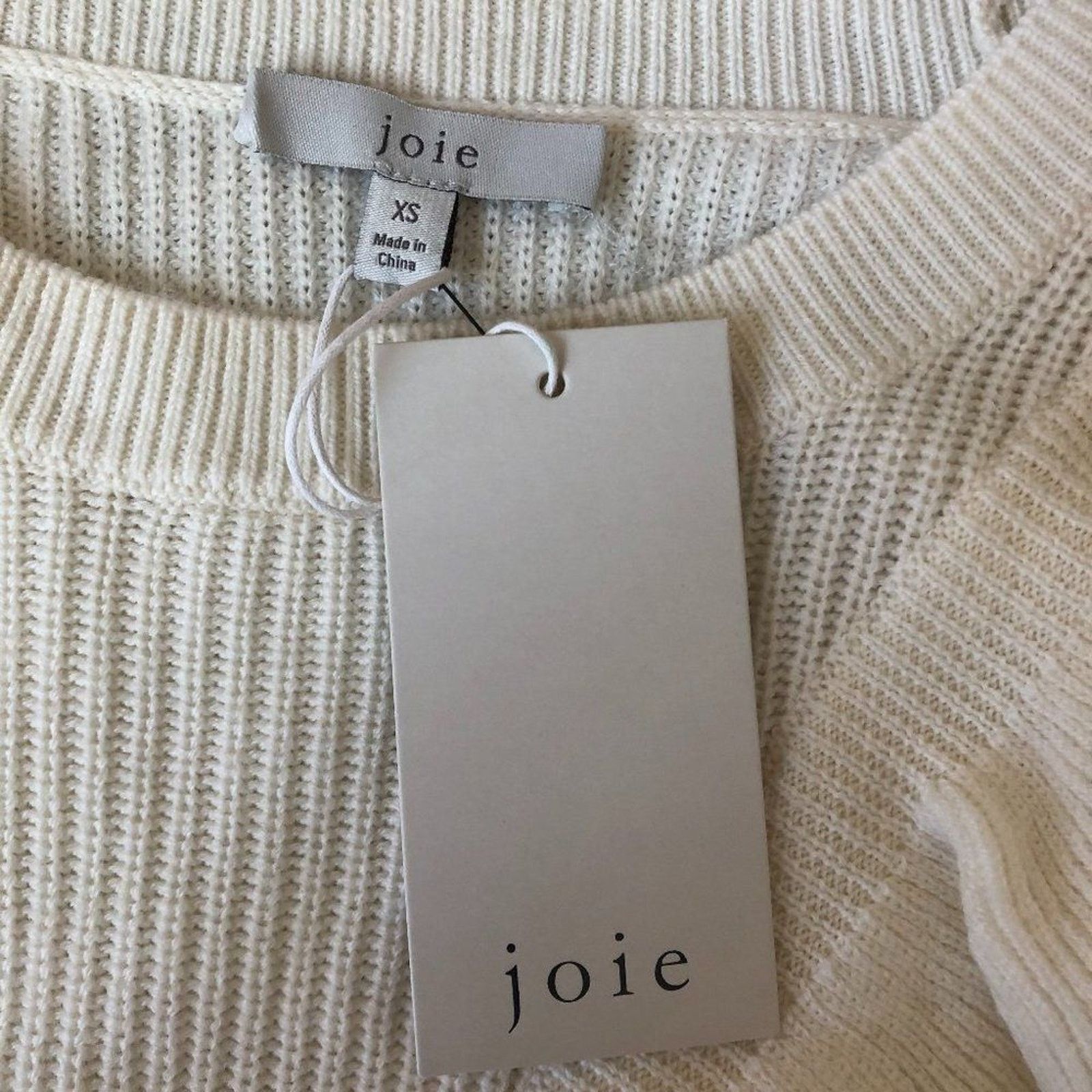 Joie Ruffle Wool Blend Sweater from Joie Size XS / US 0-2 / IT 36-38 - 8 Thumbnail