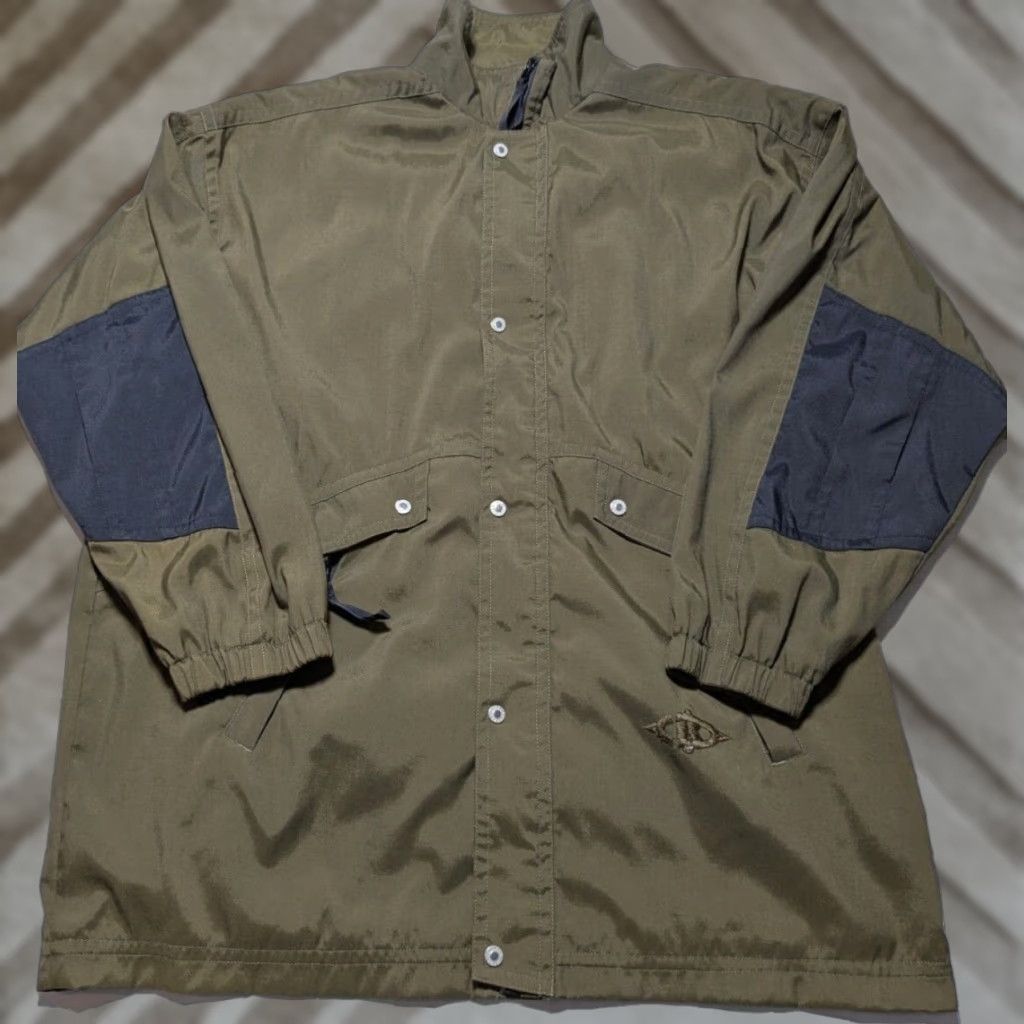 Vintage VINTAGE Killer Loop OVERPLUS COMFORT Men L Green Nylon Full Zip Snap Jacket Size US L / EU 52-54 / 3 - 1 Thumbnail