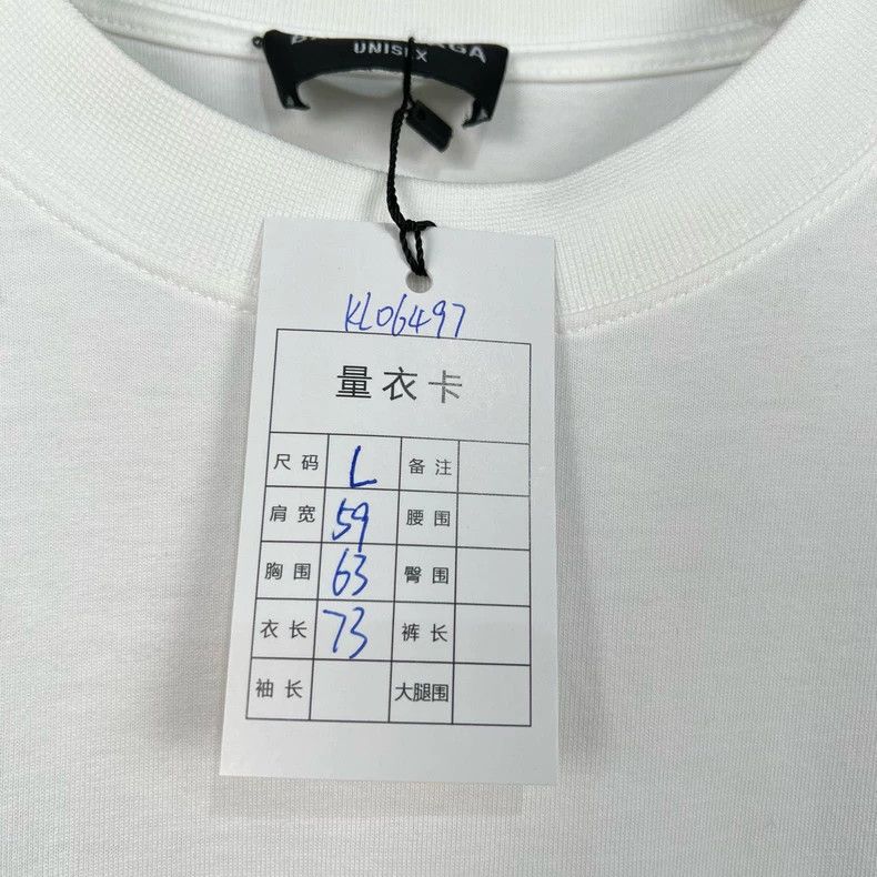 Balenciaga Balenciaga Embroidered monogram short sleeve Size US L / EU 52-54 / 3 - 9 Thumbnail