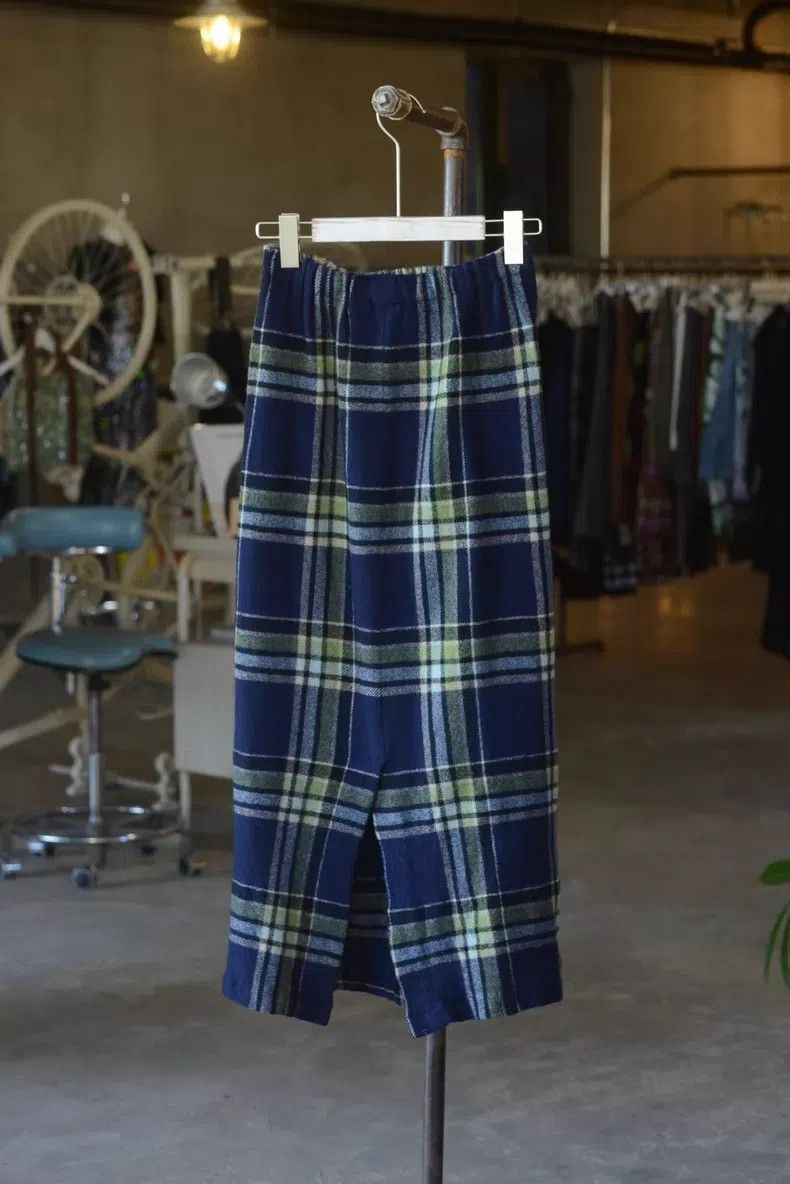 Comme des Garcons Comme Des Garcons size M Plaid Straight Back Split Maxi Sk Size 23" - 4 Thumbnail