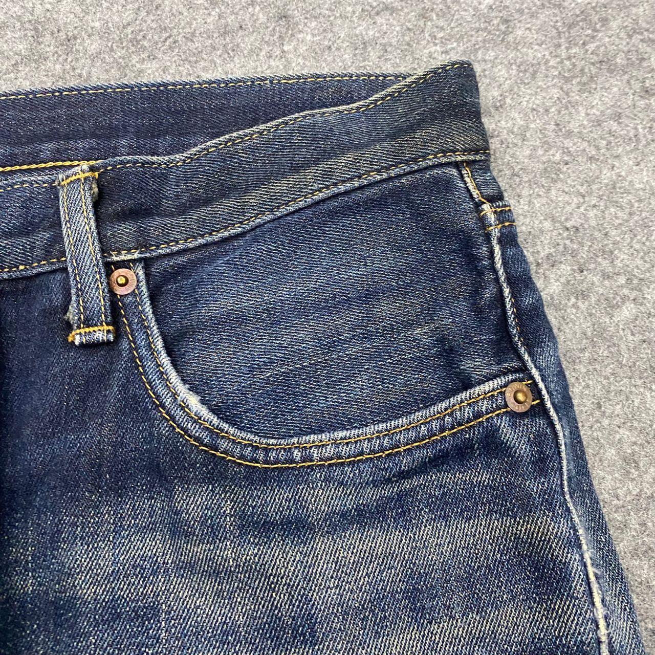 If Six Was Nine 💥Best Offer💥Vintage Edwin 503 Distressed Denim Size US 35 - 11 Thumbnail