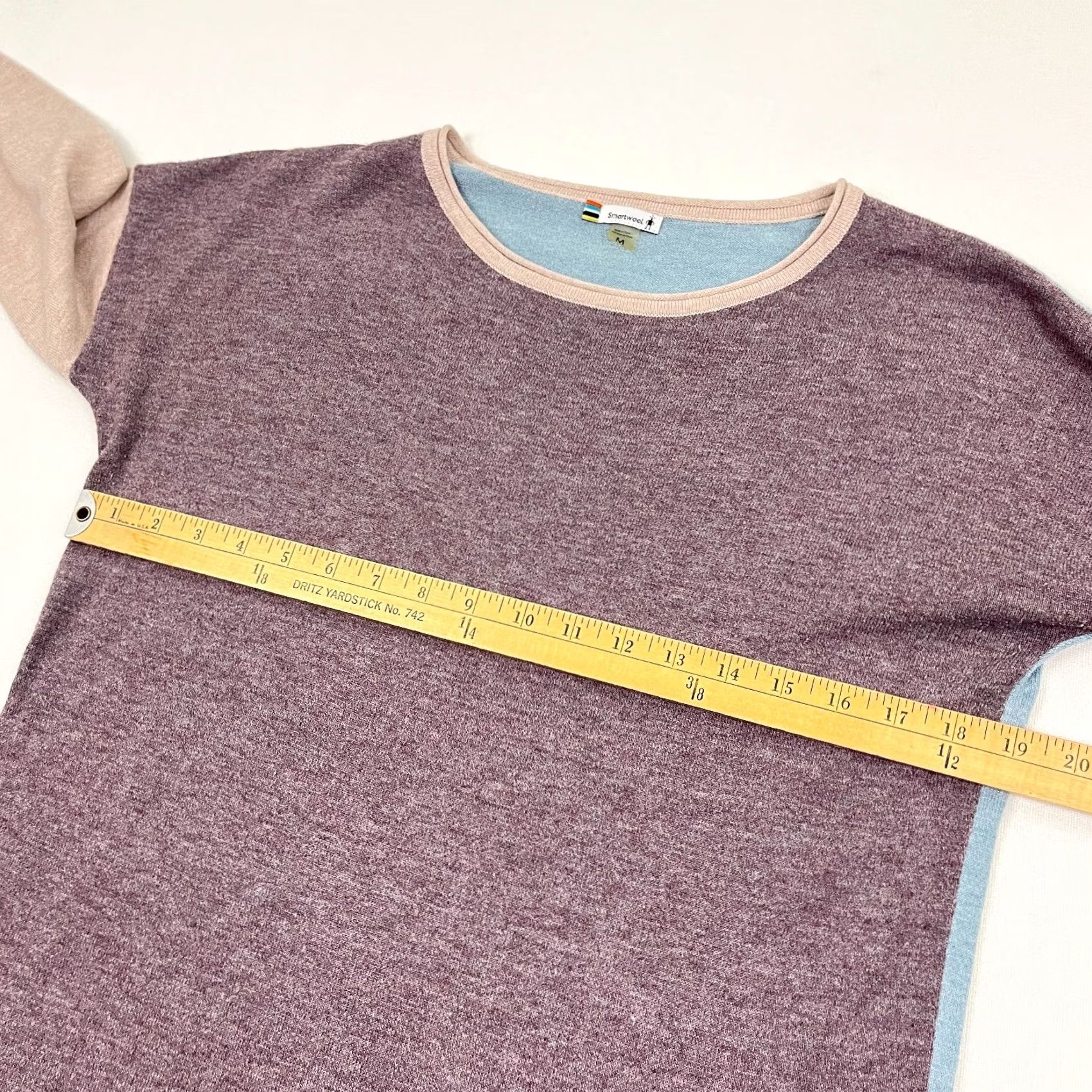 Smartwool SmartWool Shadow Pine Sweater Womens M Colorblock Wool Blend Base Layer Hiking Shirt Size M / US 6-8 / IT 42-44 - 5 Thumbnail