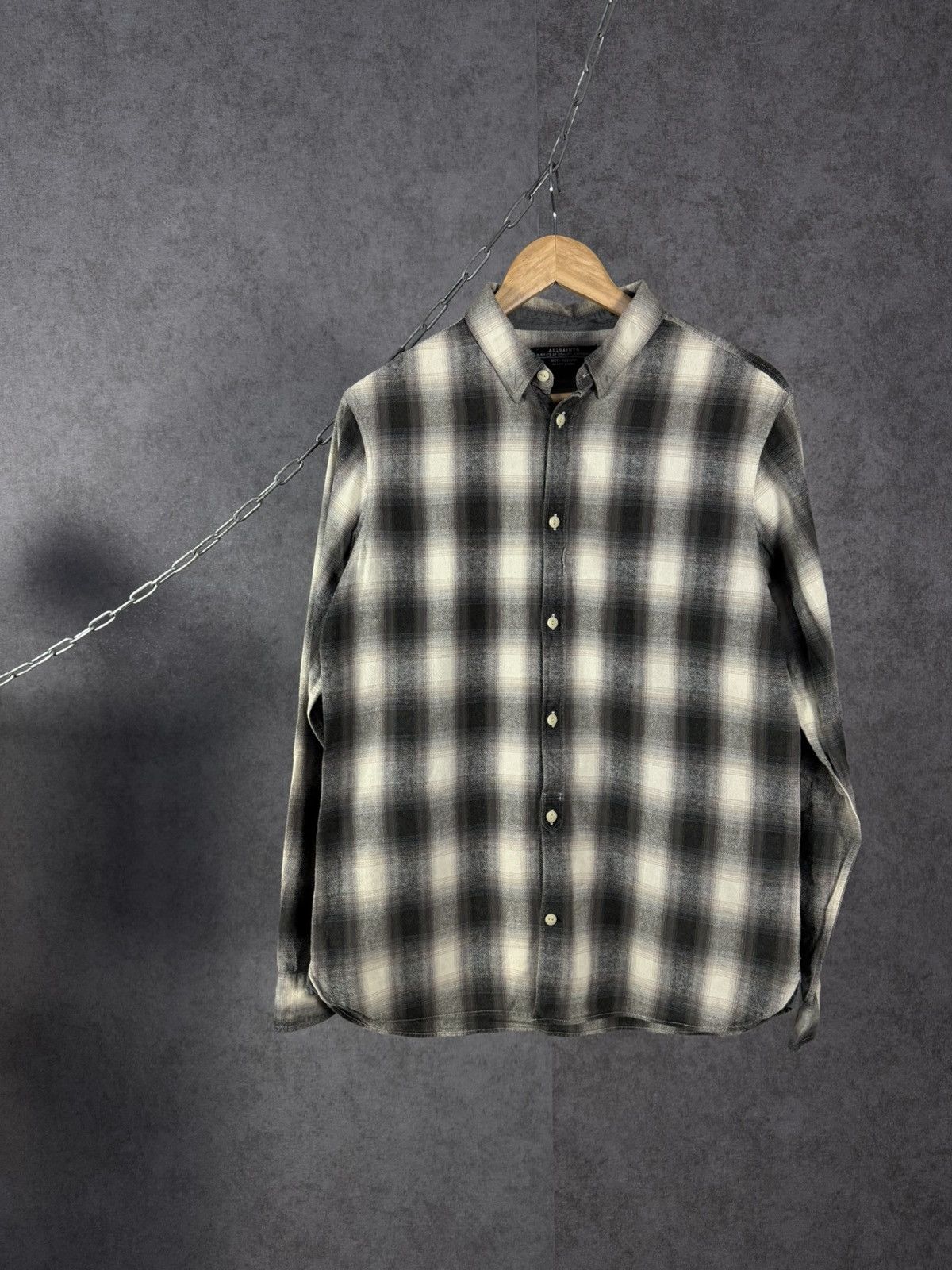 Allsaints Allsaints vintage designer shirt Size US M / EU 48-50 / 2 - 1 Thumbnail