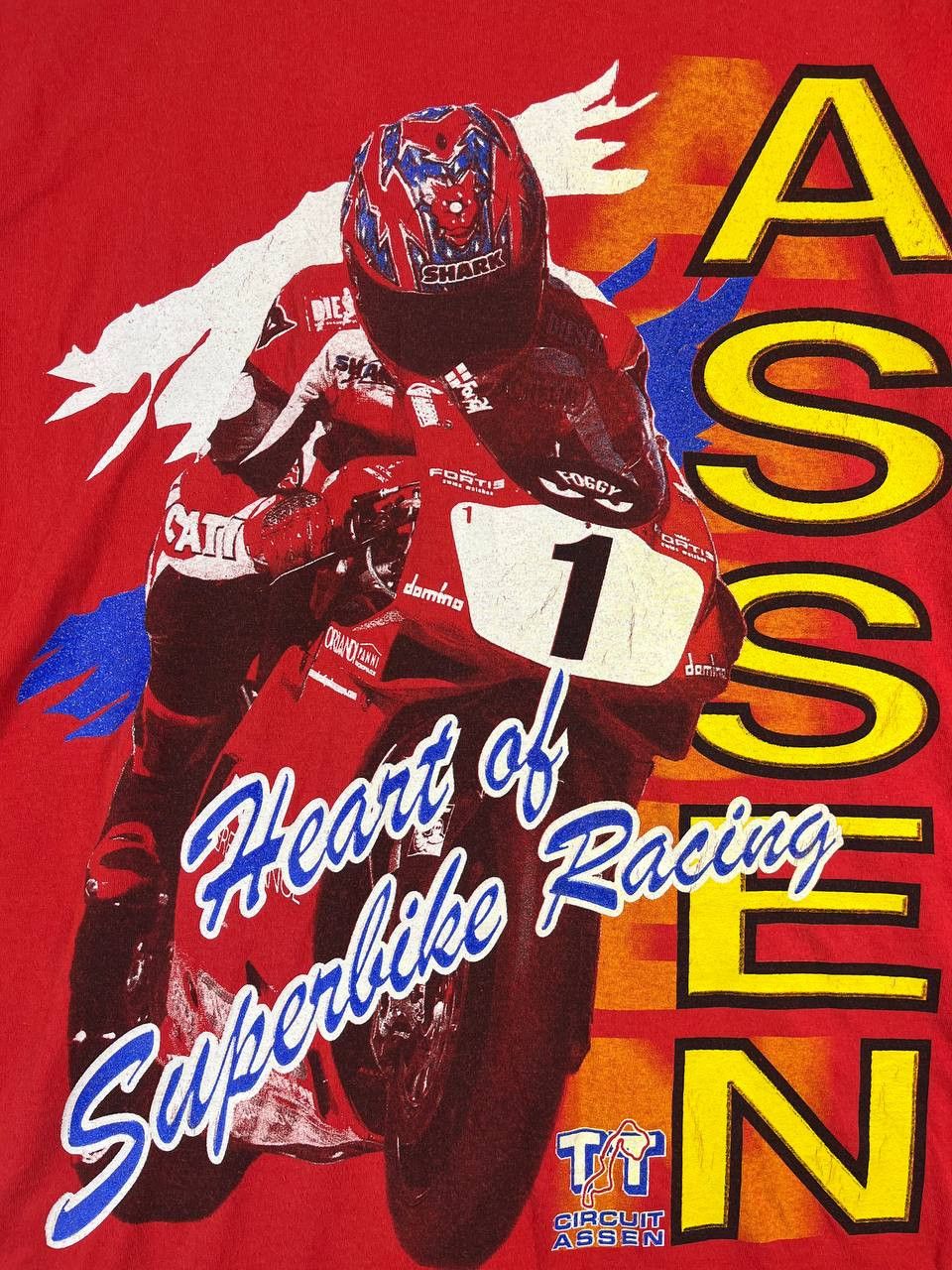 Other Vintage Assen Superbike Racing T-Shirt Lemon Soda Size L Size US L / EU 52-54 / 3 - 2 Thumbnail