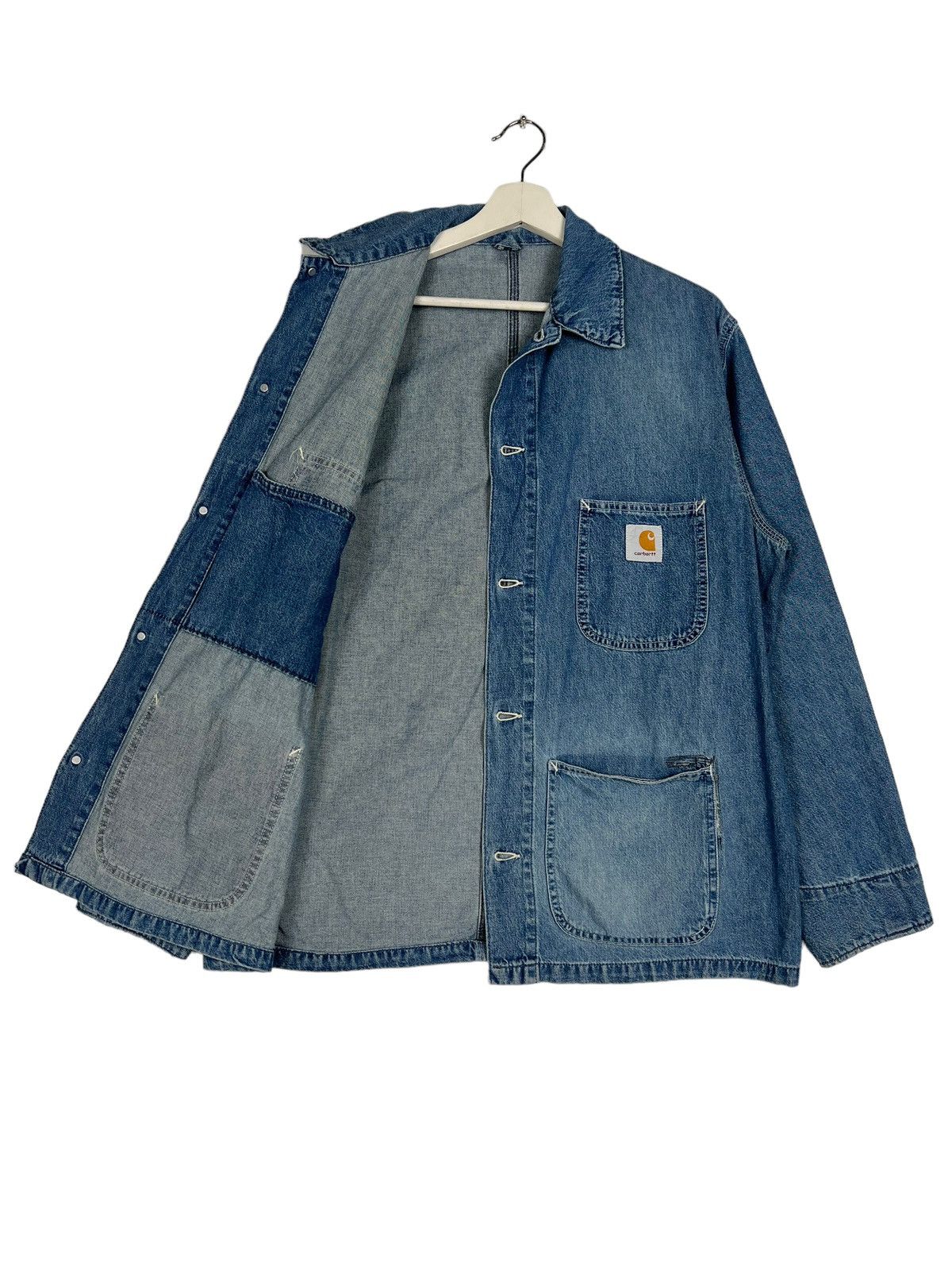 Carhartt 🔥 1980s VINTAGE CARHARTT WORK CHORE JACKET Size US M / EU 48-50 / 2 - 11 Thumbnail