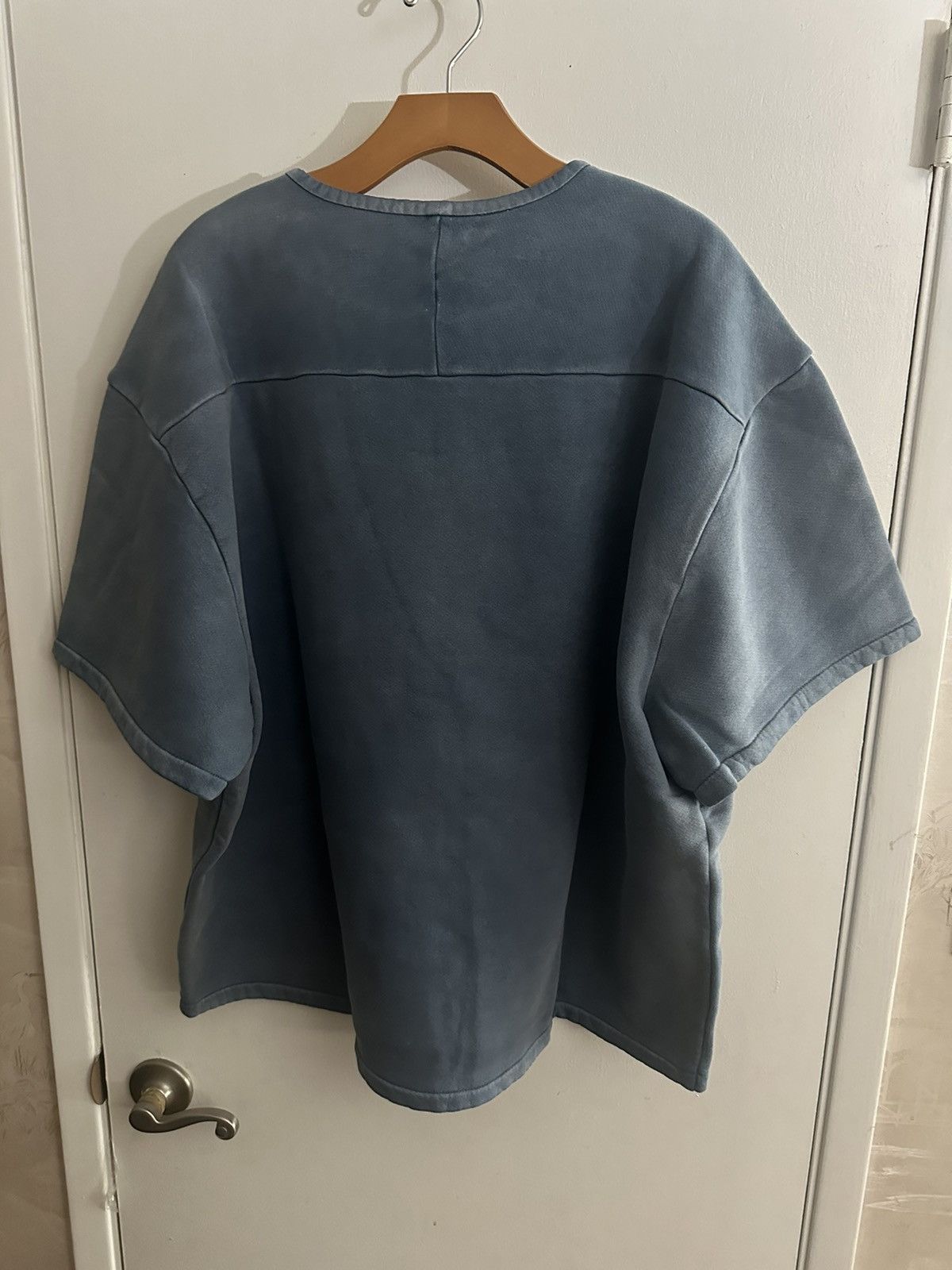 Gap × Kanye West Yeezy gap unreleased fleece back yoke t shirt blue medium Size US M / EU 48-50 / 2 - 2 Thumbnail