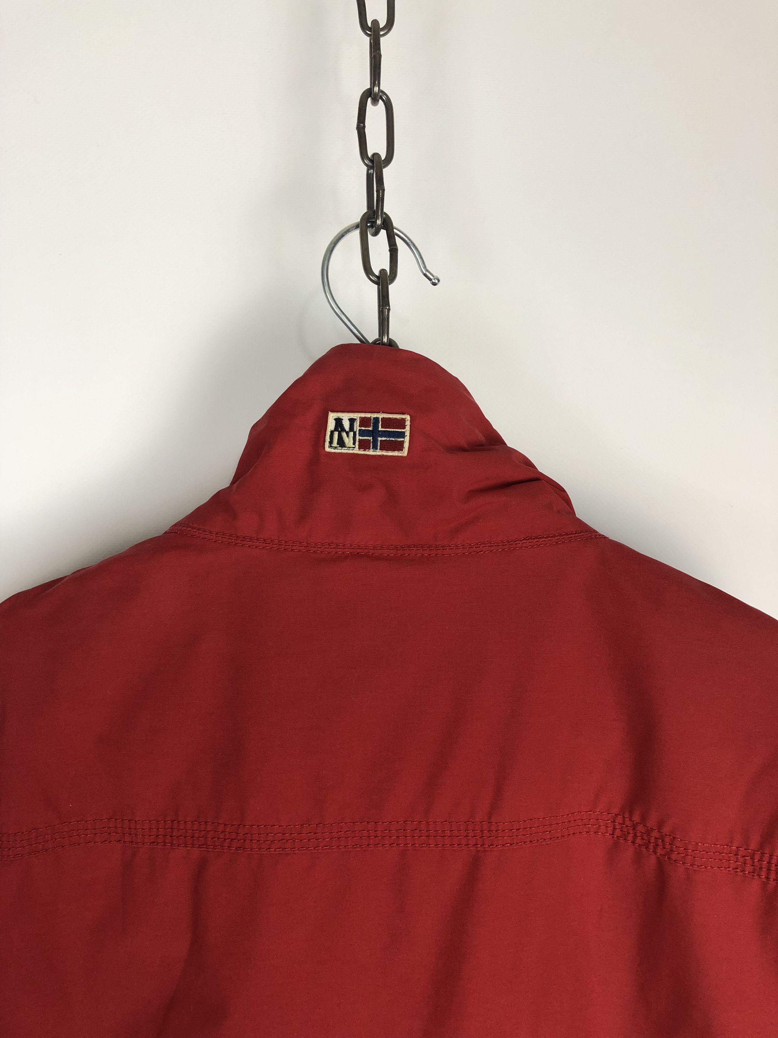 Napapijri Napapijri Zip Jacket Red size L Size US L / EU 52-54 / 3 - 8 Thumbnail