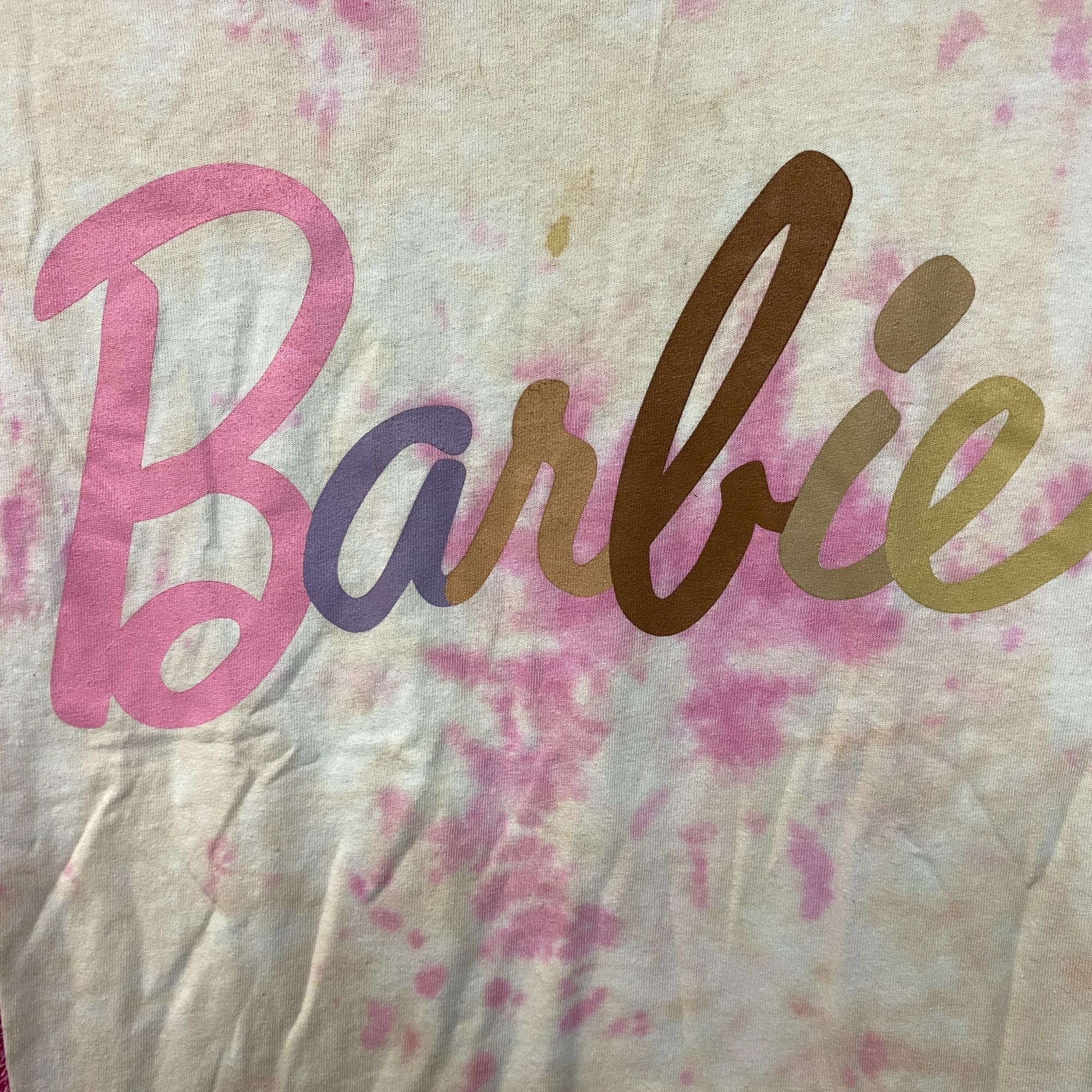 Other Barbie Title Logo Pink Tie-Dye T-Shirt Small Size US S / EU 44-46 / 1 - 2 Thumbnail