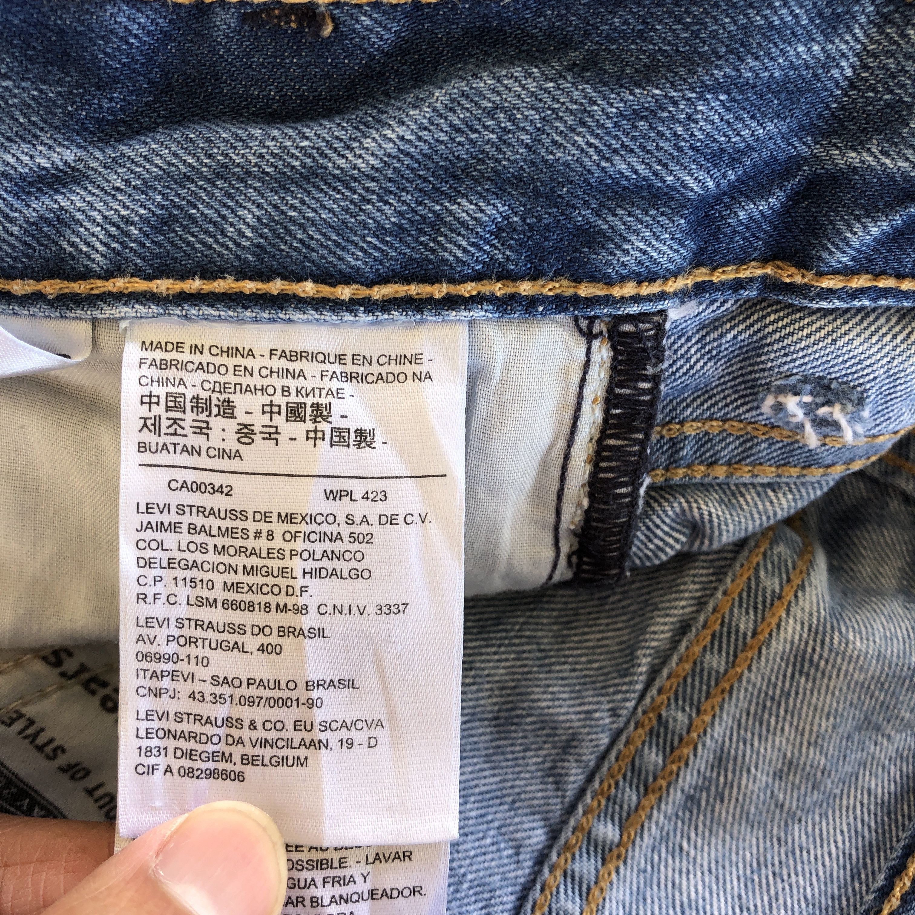 Levi's Vintage Y2K Levis Distressed Jeans Levi's 505 Faded Denim Size 26" / US 2 / IT 38 - 7 Thumbnail