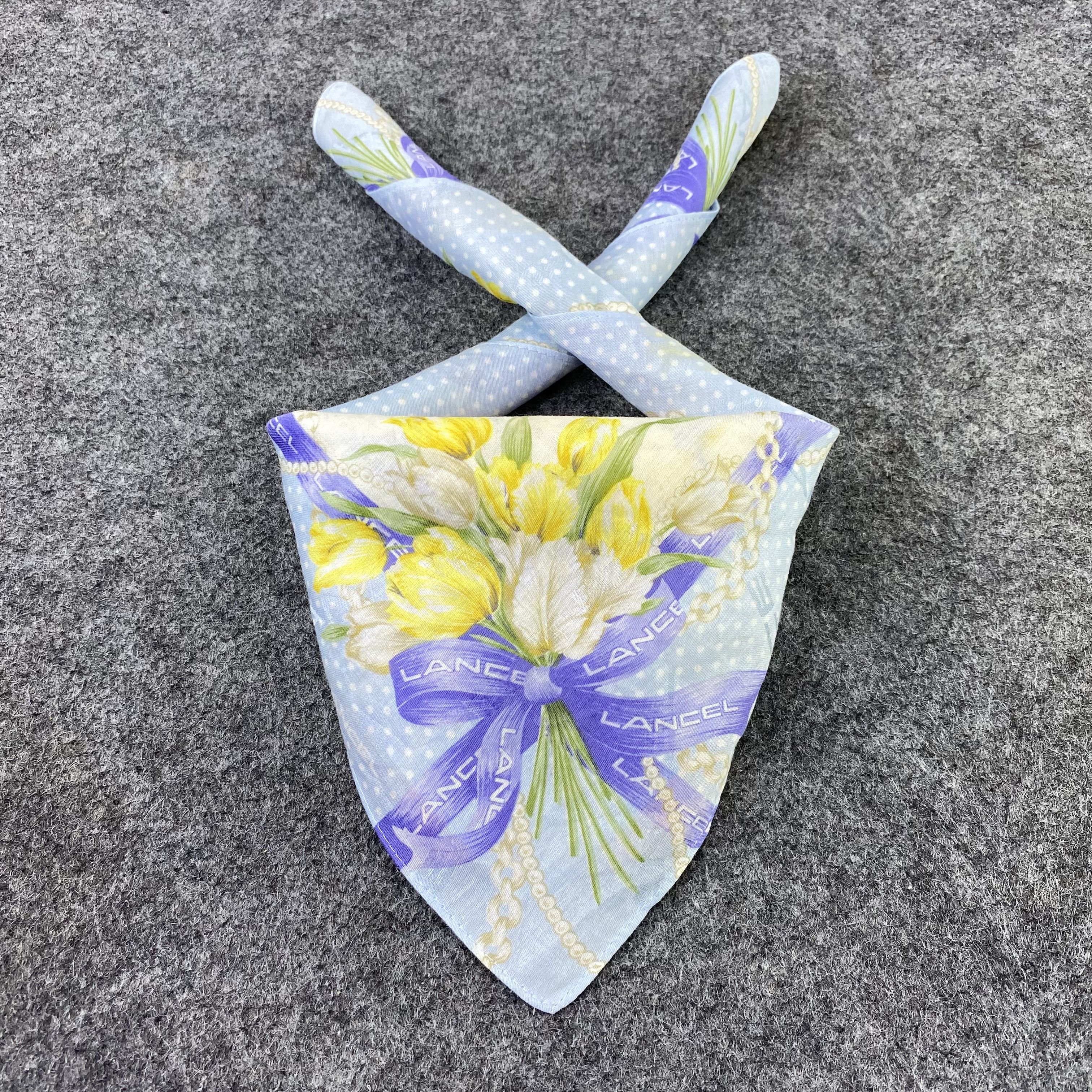 Lancel Lancel Handkerchief / Bandana / Neckerchief -B642 Size ONE SIZE - 2 Thumbnail