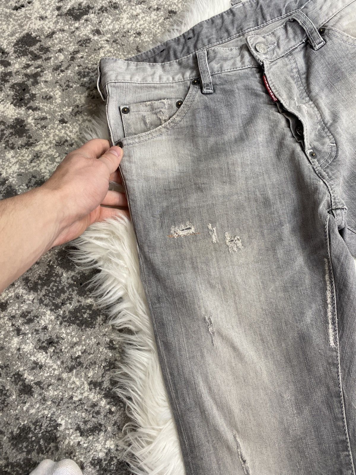 Dsquared2 × Vintage Dsquared Grey Jeans Size S-M Size US 32 / EU 48 - 10 Thumbnail