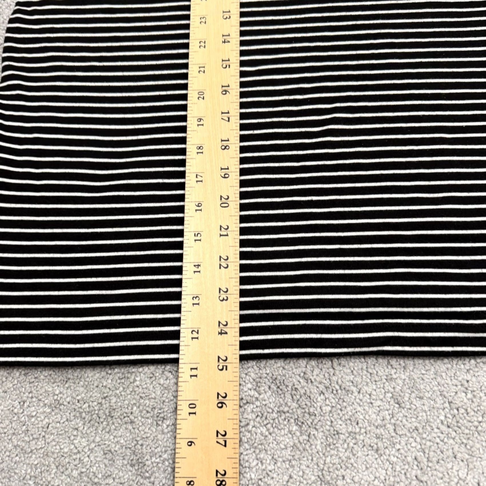 Vintage Sag Harbor Tank Top Womens XL Black White Crew Neck Basic Casual Shirt Sleeve Casual Size L / US 10 / IT 46 - 7 Thumbnail