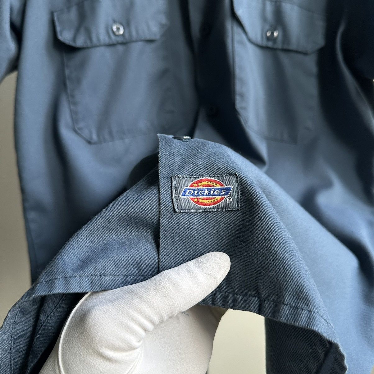 Dickies × Vintage Vintage Dickies Workwear Button Up Shirt Size US M / EU 48-50 / 2 - 5 Thumbnail