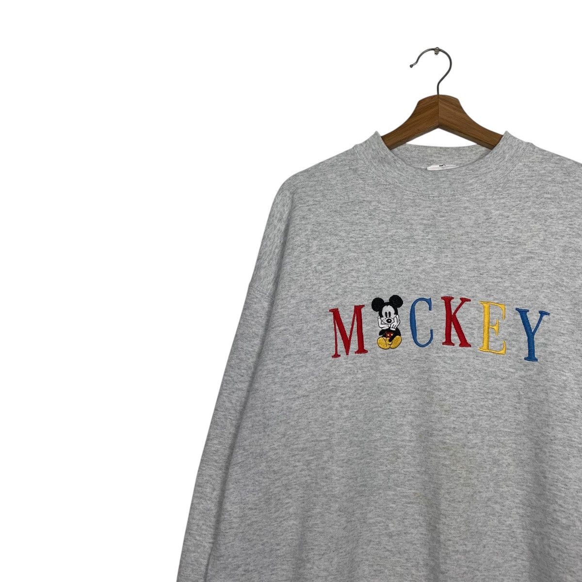 Mickey & Co. Vintage Mickey Embroidery Crewneck Sweatshirt Size US M / EU 48-50 / 2 - 6 Thumbnail