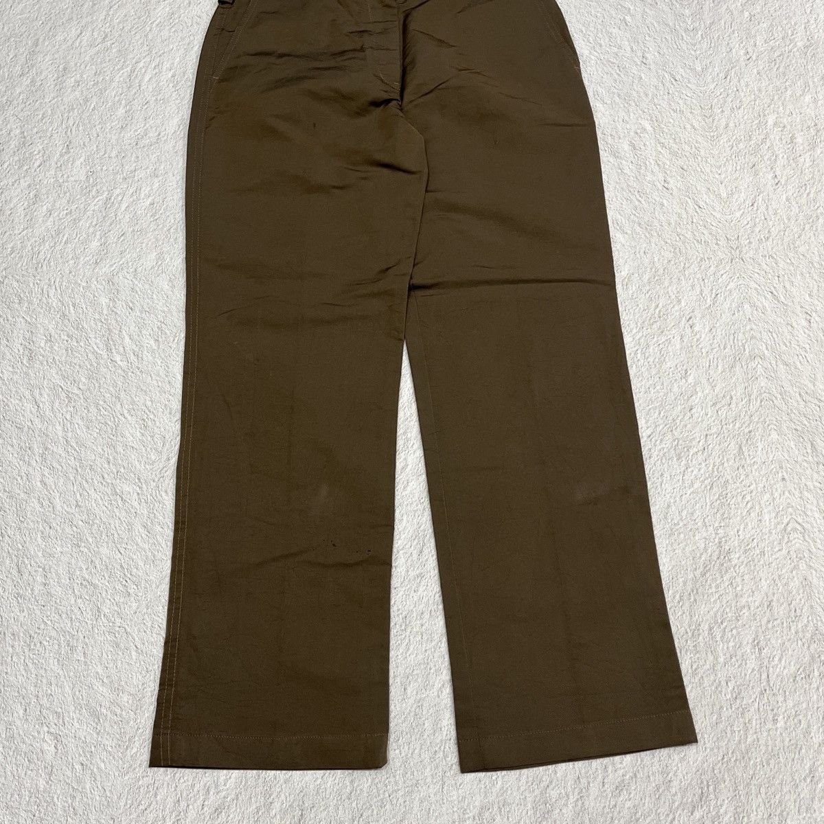 Jil Sander Jil Sander Trouser Buckle Back Pants Size US 30 / EU 46 - 2 Thumbnail