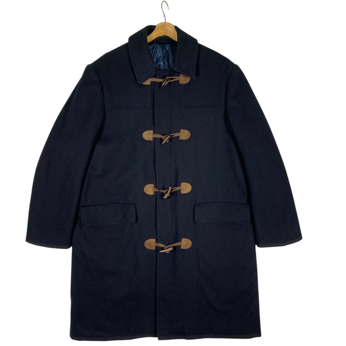 Polo Ralph Lauren × RRL Ralph Lauren × Ralph Lauren Vintage Ralph Lauren Wool Hoodie Toggle Coat L/XL Size Size L / US 10 / IT 46 - 1 Thumbnail