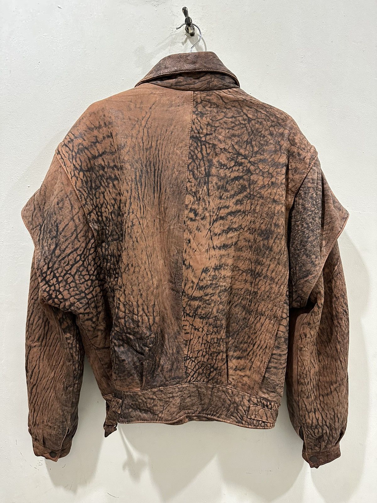 Japanese Brand 90's Creazione Di Siricco Leather Jacket Size US L / EU 52-54 / 3 - 10 Thumbnail