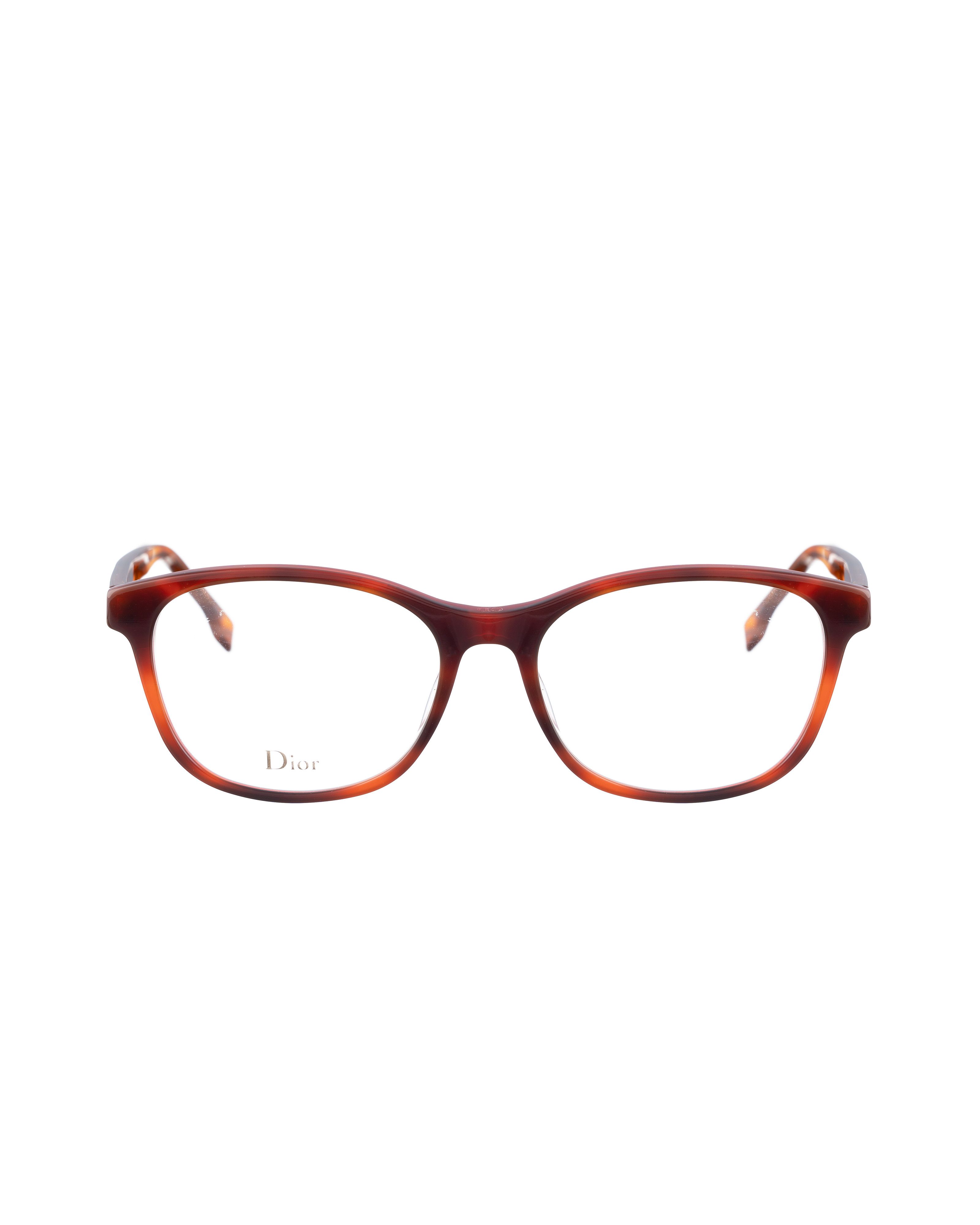 Dior Dior 00s Dark Red Nerdy Plastic Glasses Size ONE SIZE - 2 Thumbnail