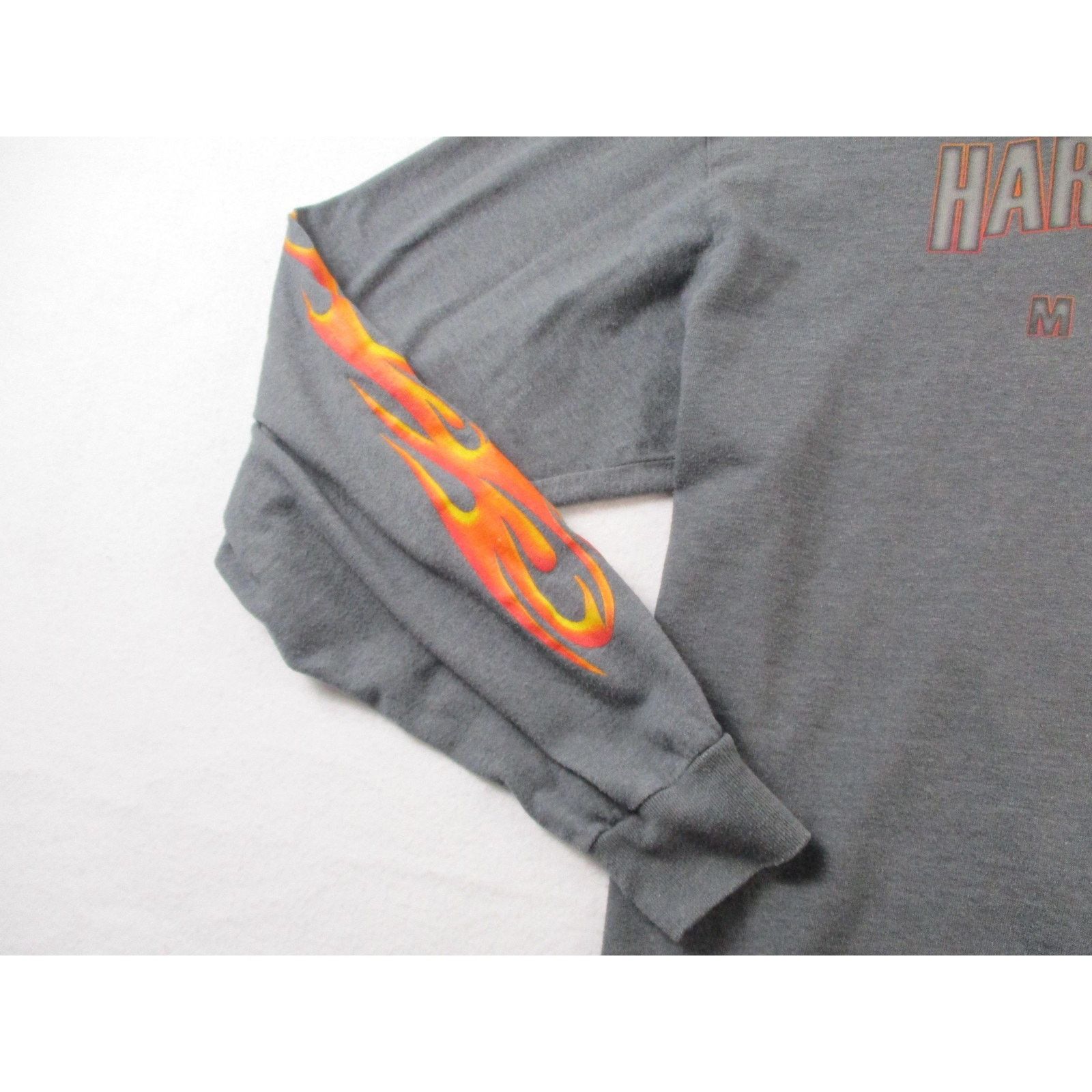 Harley Davidson Harley Davidson Beijing China Flame Sleeve Long Sleeve XL Size US XL / EU 56 / 4 - 7 Thumbnail