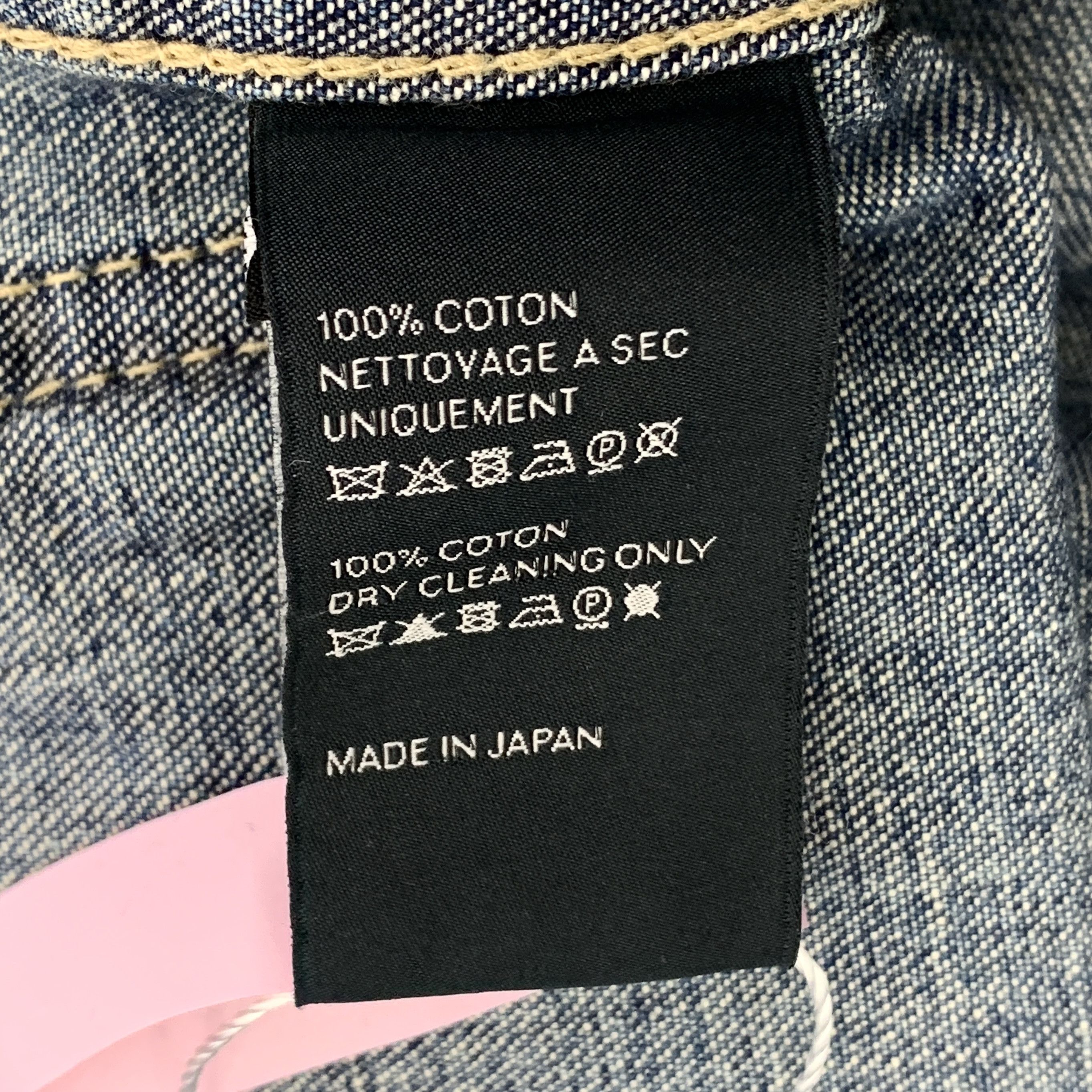 Celine Celine Blue Horn Button Cotton Denim Jacket S Size S / US 4 / IT 40 - 4 Thumbnail