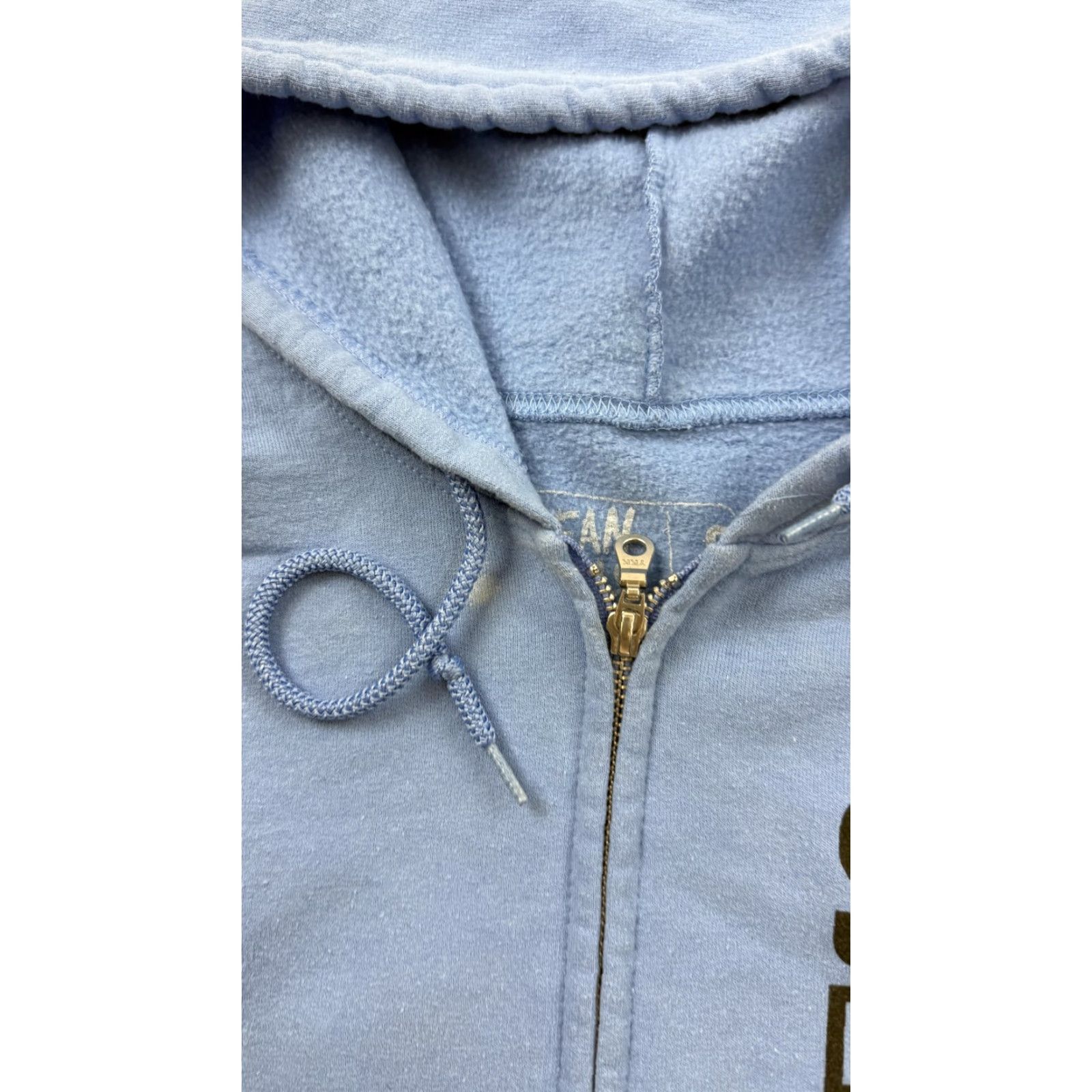 Hereu Mean Girls Hoodie Womens Medium Blue She Doesn't Even Go Here Zip Sweatshirt Movie Size M / US 6-8 / IT 42-44 - 4 Thumbnail