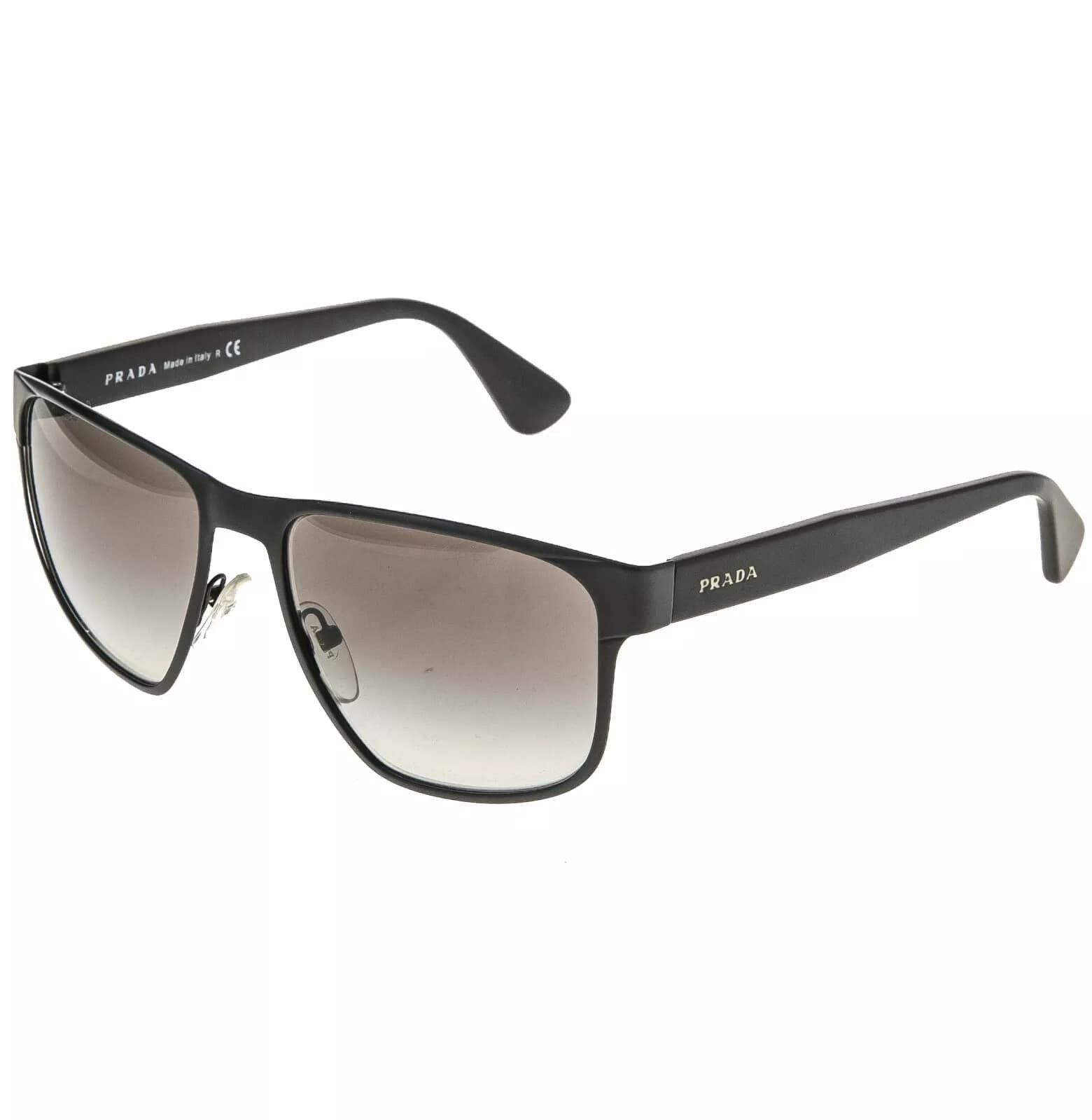 Prada PRADA Square PR55SS Matte Black Sport Modern Men 55S 55SS Size ONE SIZE - 8 Thumbnail