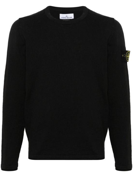 Stone Island STONE ISLAND Men Sweater 5100052S00B0 V0029 Black Size US L / EU 52-54 / 3 - 1 Thumbnail
