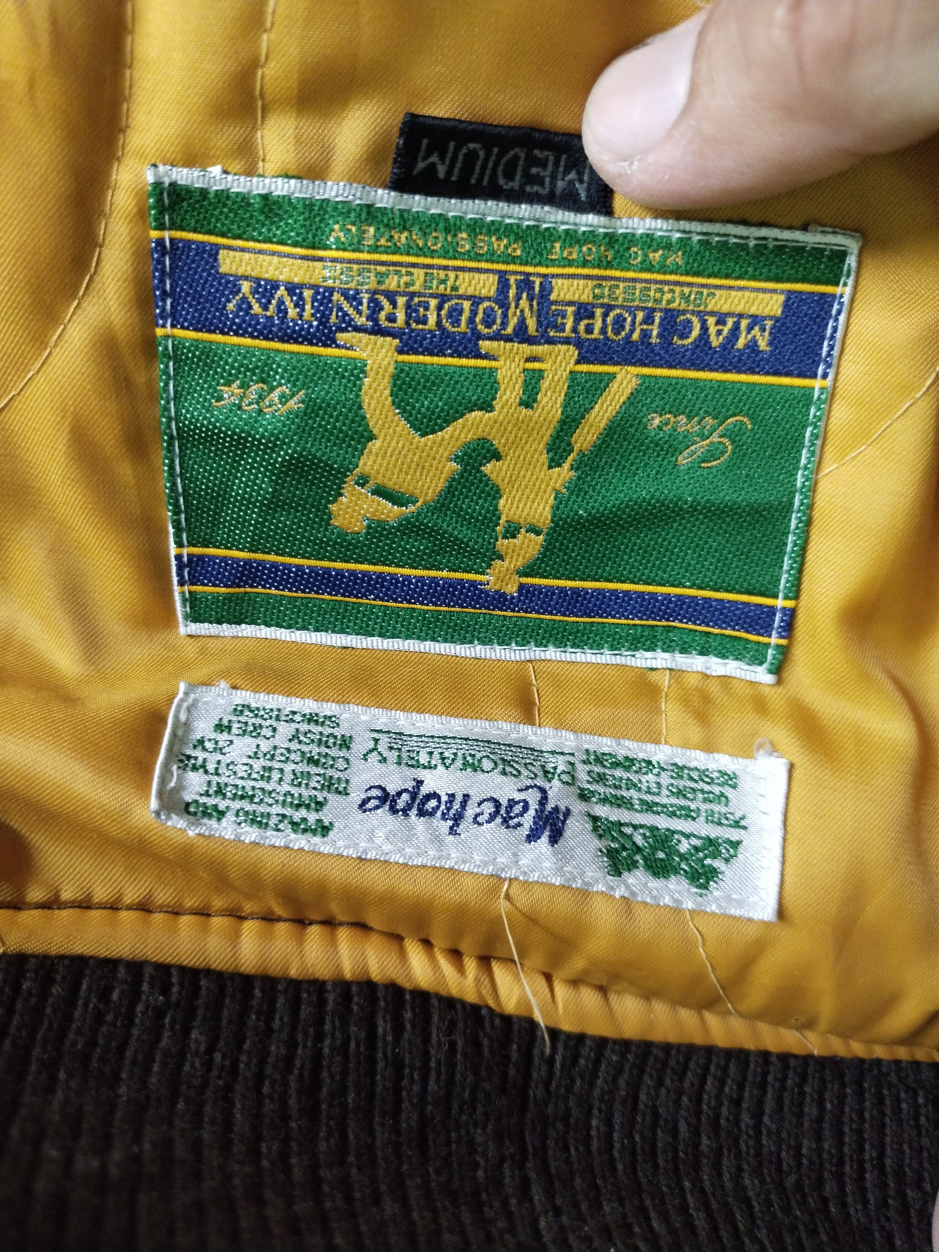 Vintage Vtg US Mac Hope Varsity Jacket Size US L / EU 52-54 / 3 - 14 Thumbnail
