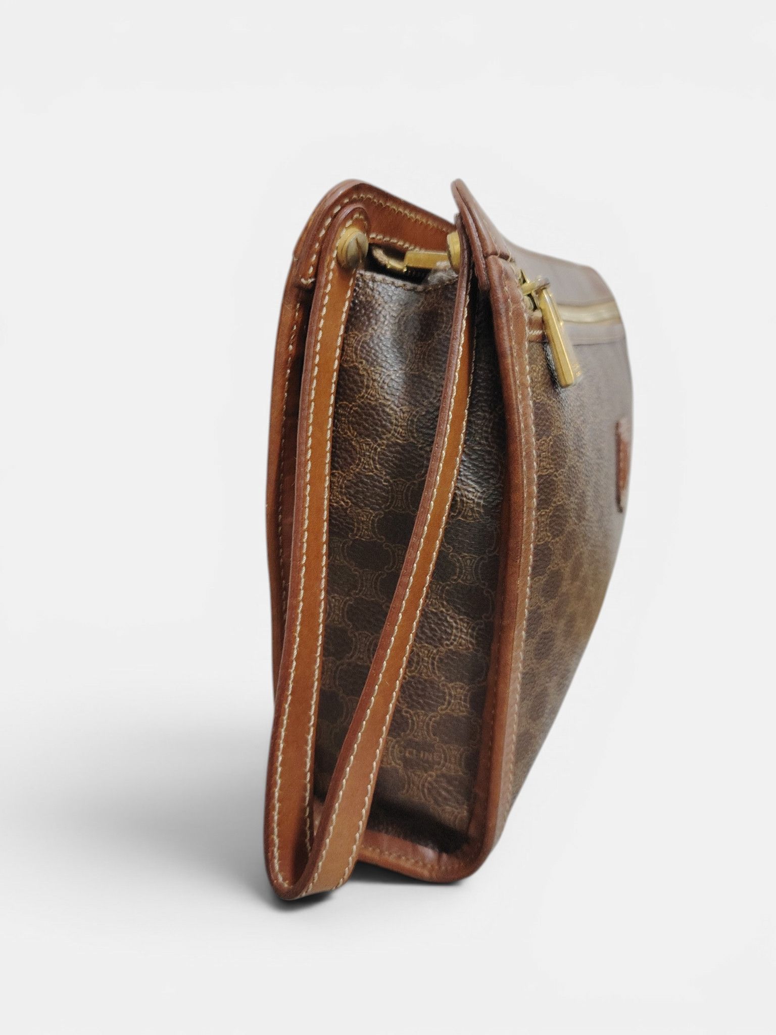 Celine Celine Macadam Vintage Clutch Size 28 - 4 Thumbnail