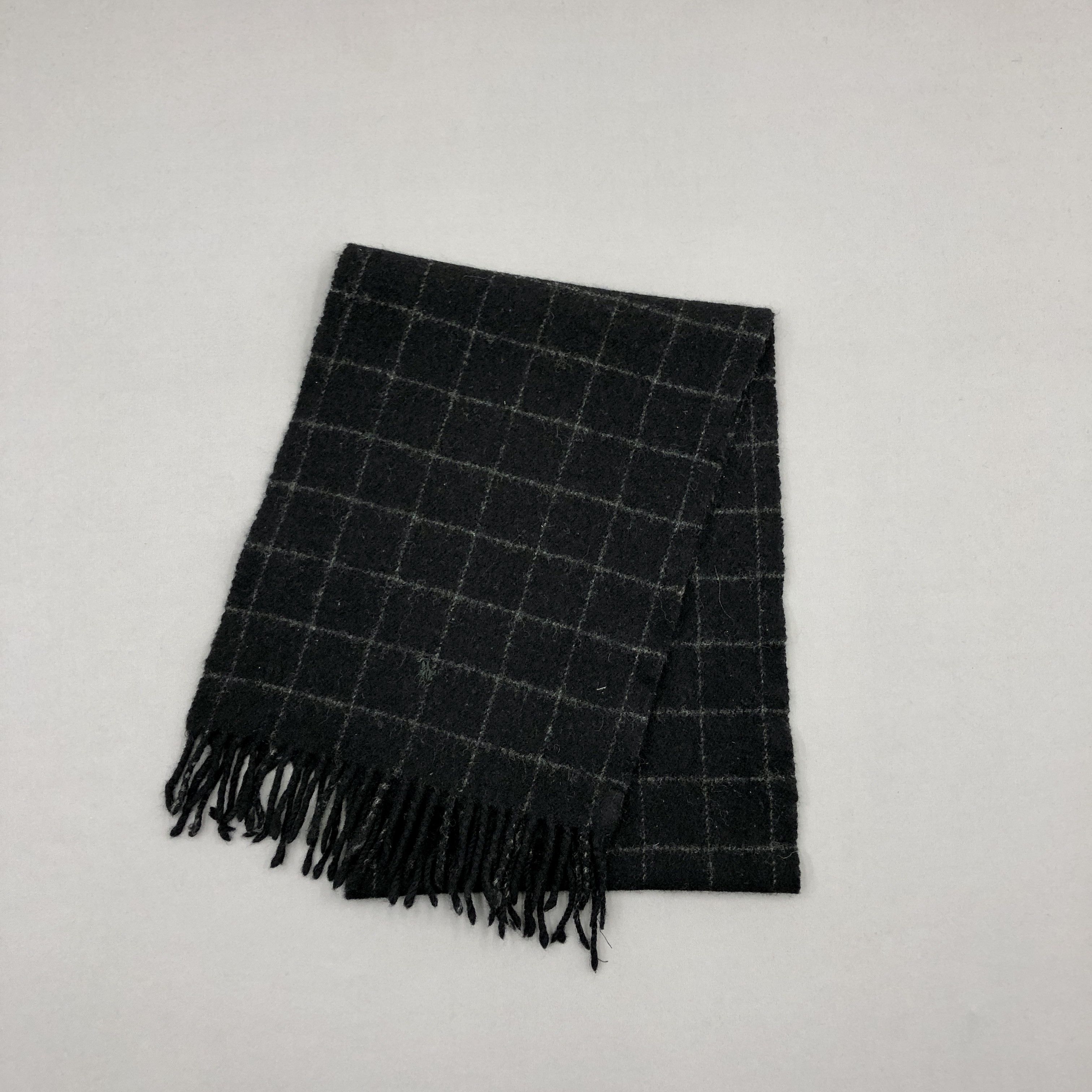 Polo Ralph Lauren Vintage 90s Polo Ralph Lauren Scarf Muffler Wool Scarves Size ONE SIZE - 3 Thumbnail