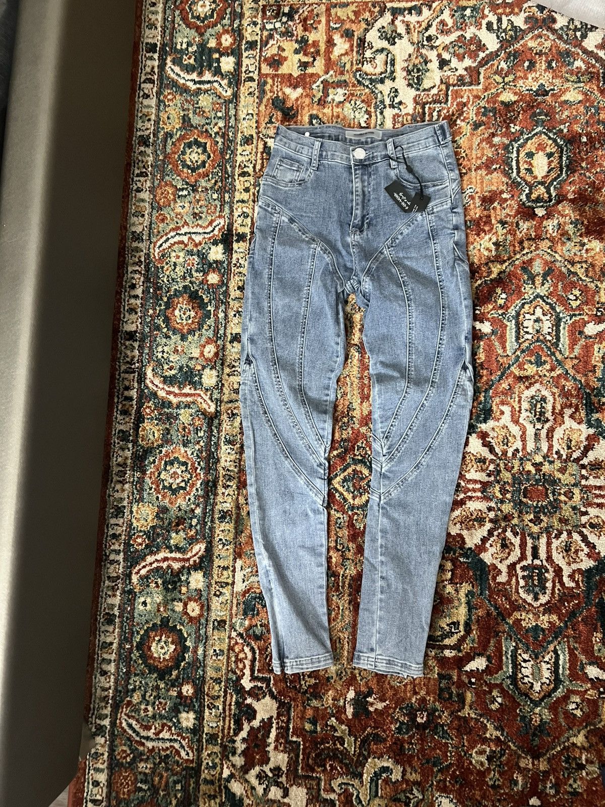 Maniere De Vior Maniere De Voir Contour Seam Jeans Size 4 Size 27" / US 4 / IT 40 - 4 Thumbnail